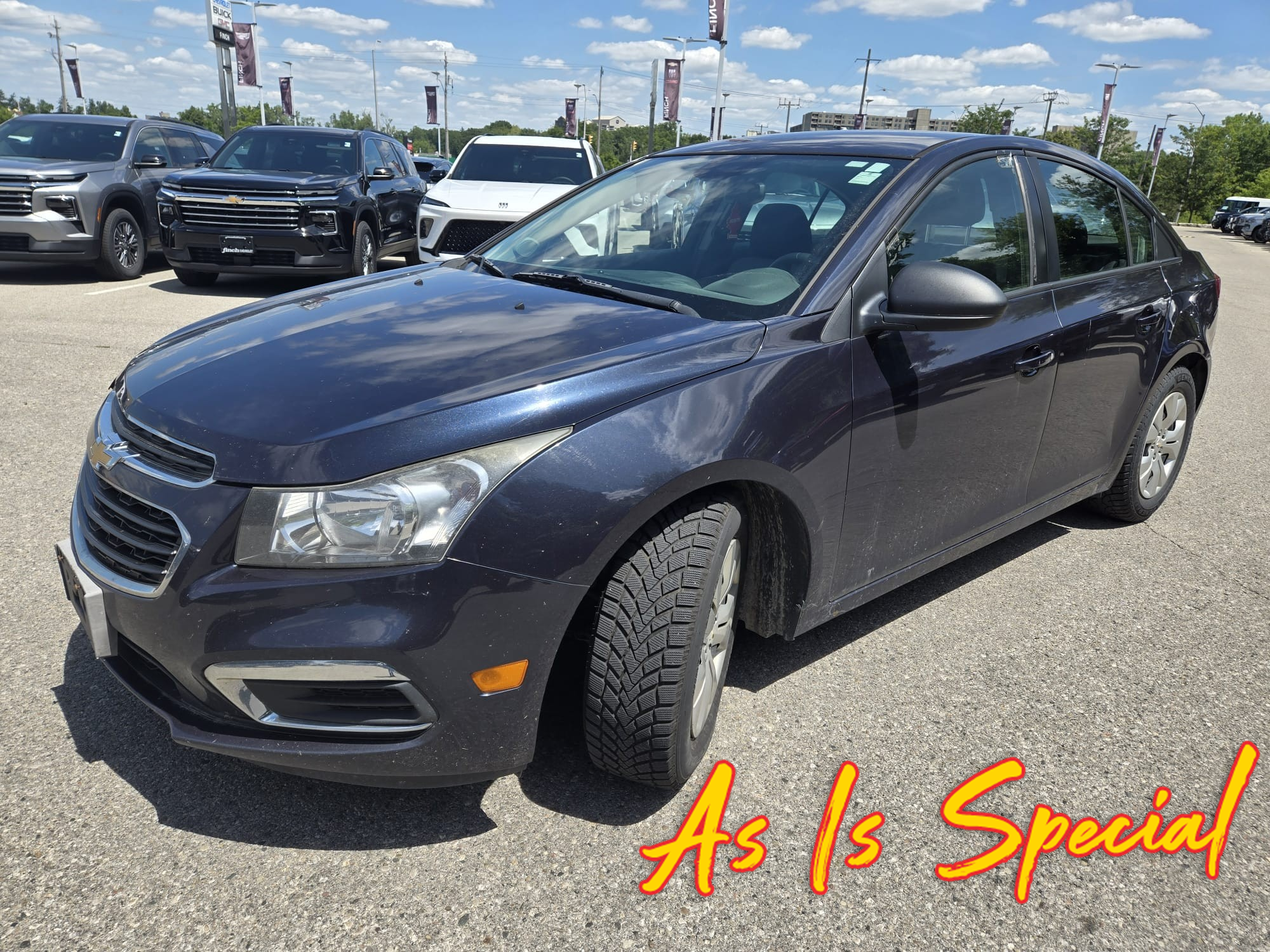 used 2015 Chevrolet Cruze car, priced at $3,998