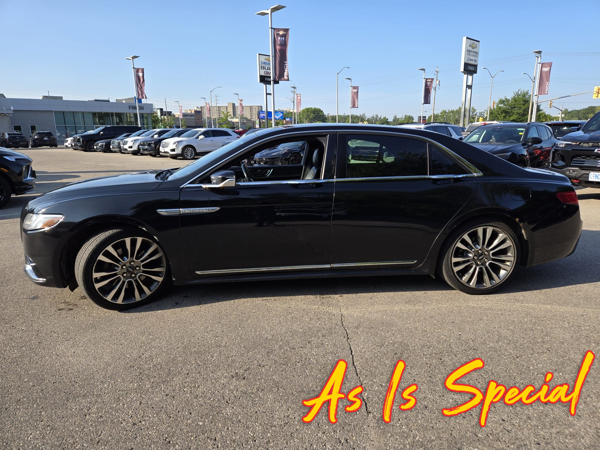 used 2017 Lincoln Continental car, priced at $5,998