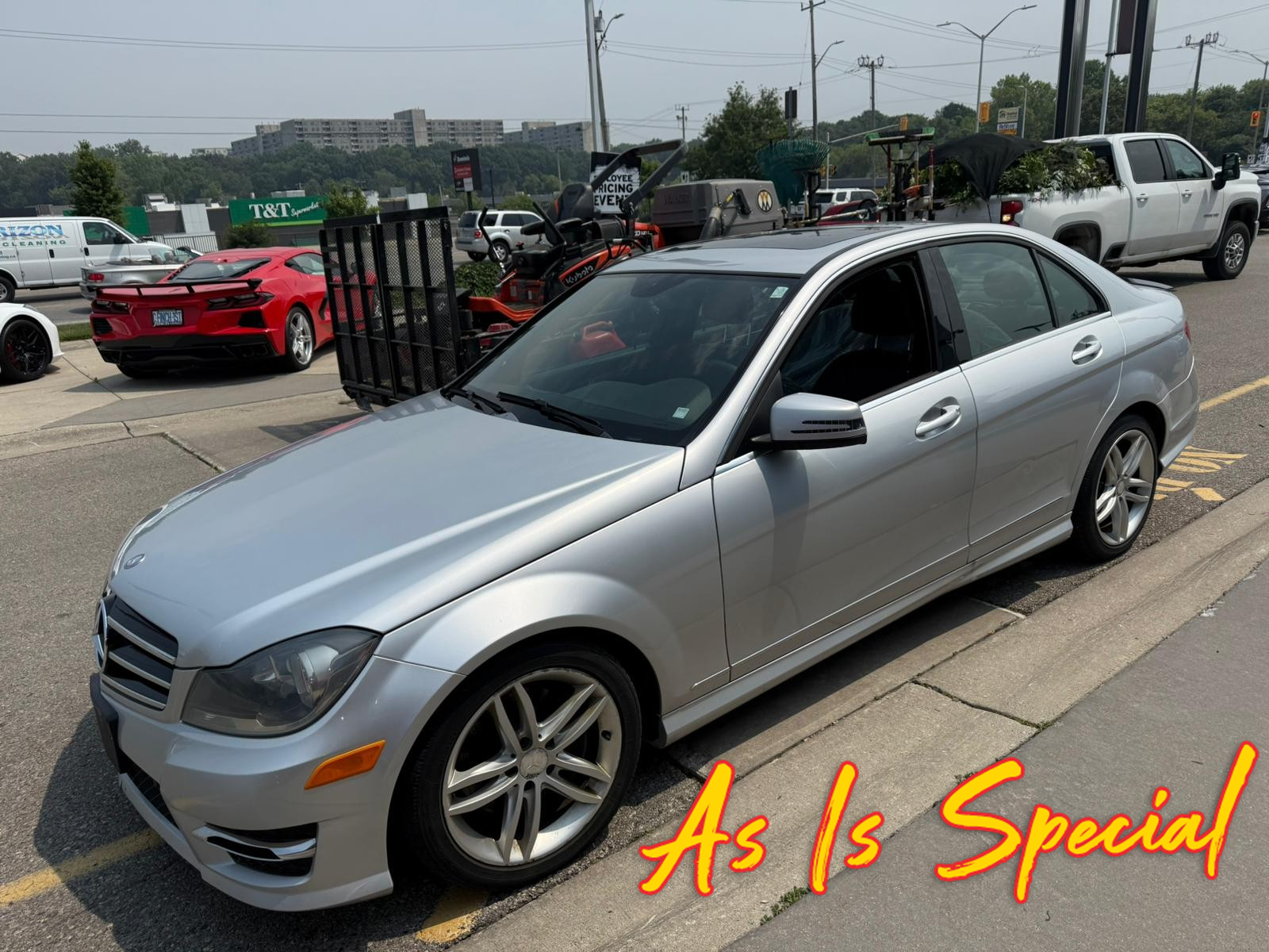 used 2014 Mercedes-Benz C-Class car, priced at $6,998