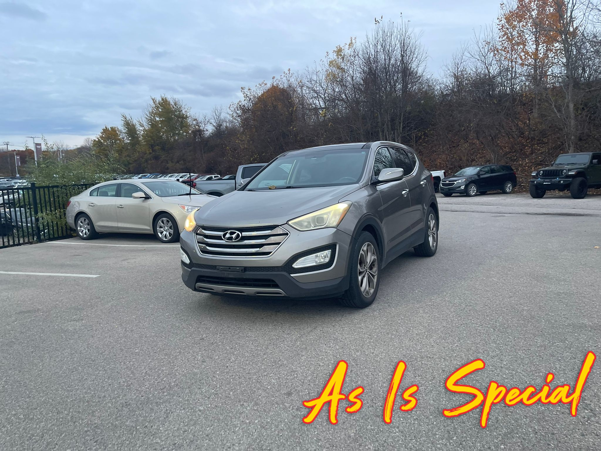 used 2013 Hyundai Santa Fe Sport car, priced at $4,989