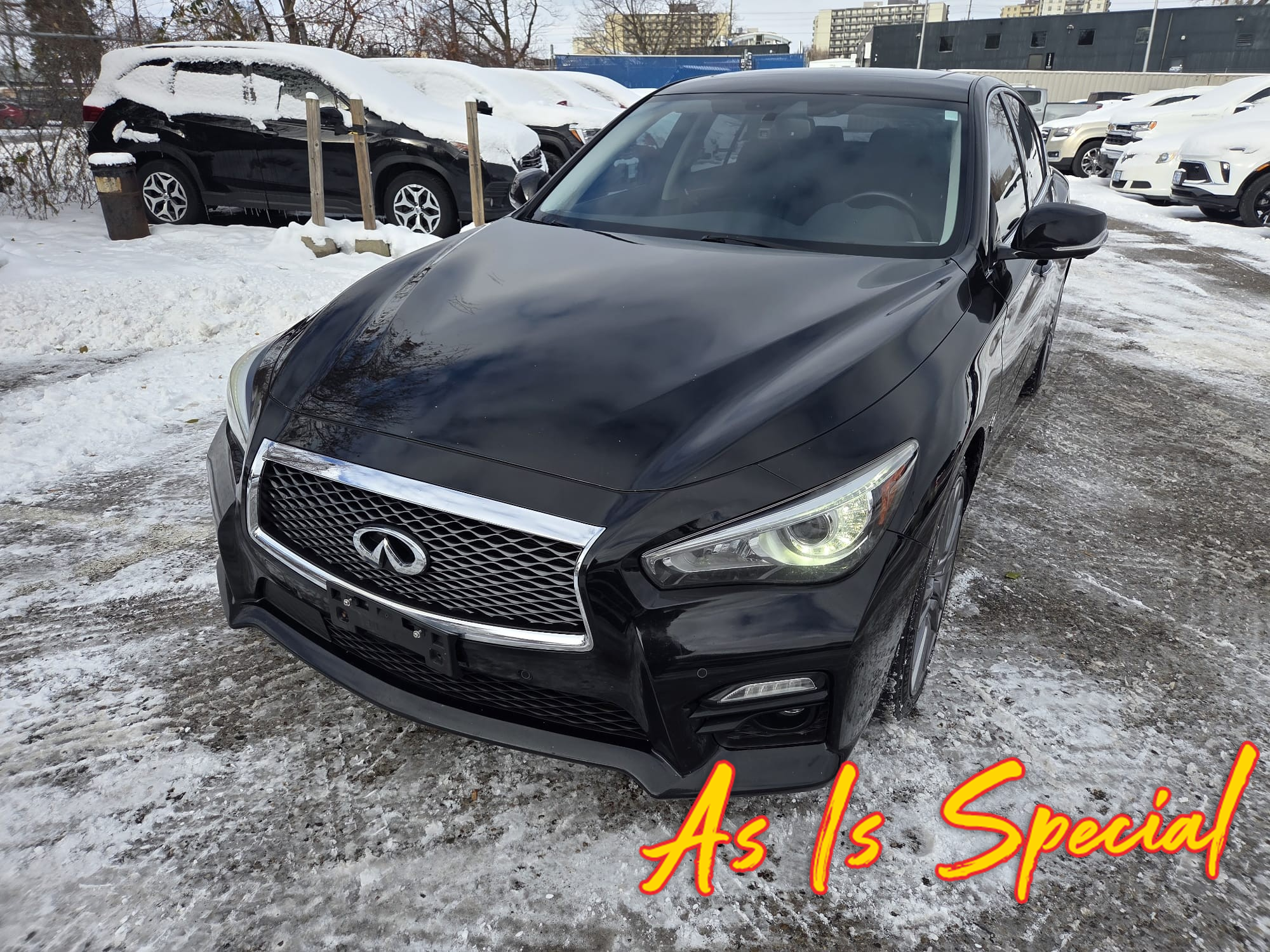 used 2017 INFINITI Q50 car, priced at $18,900