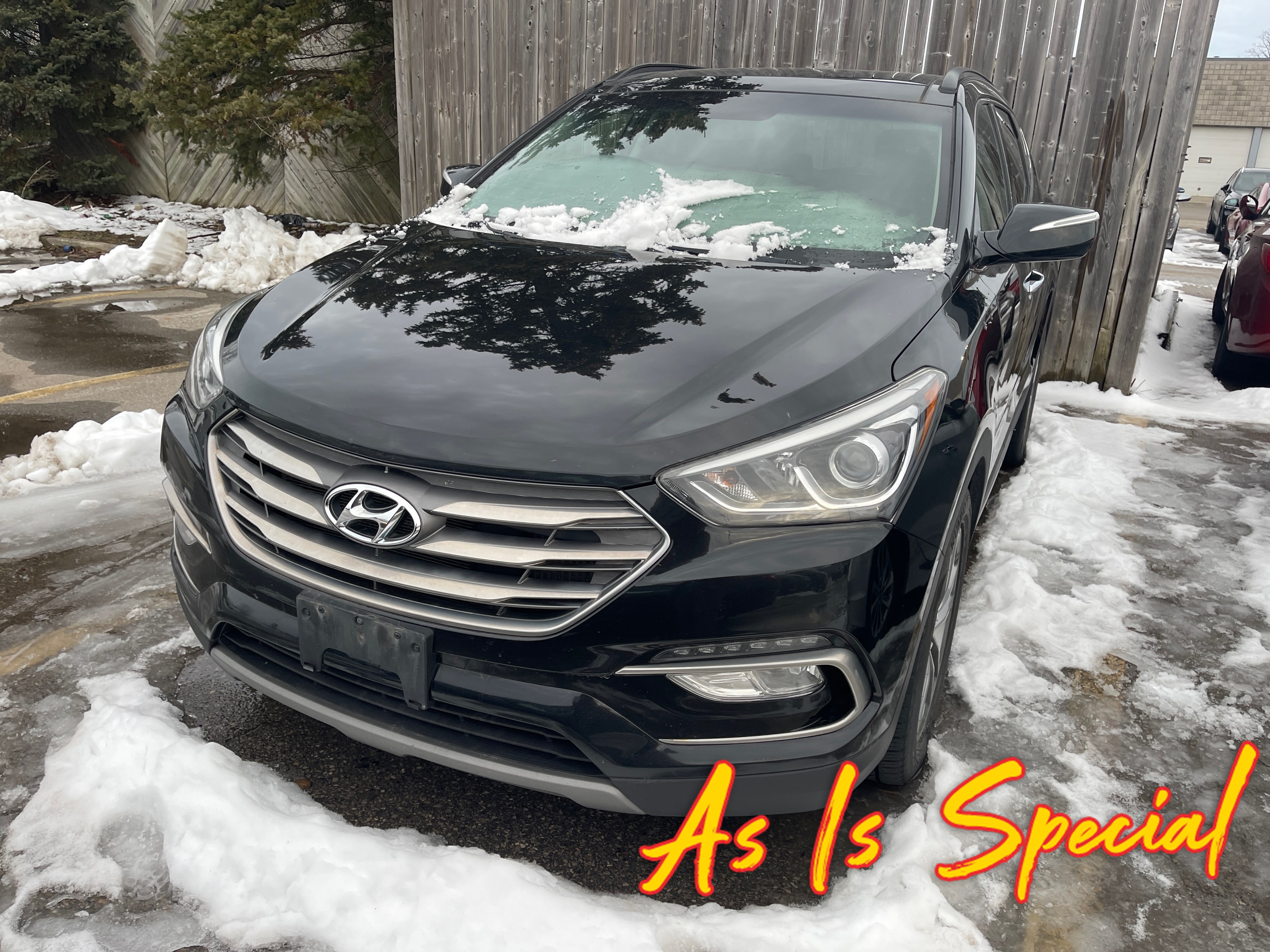 used 2018 Hyundai Santa Fe Sport car, priced at $6,699