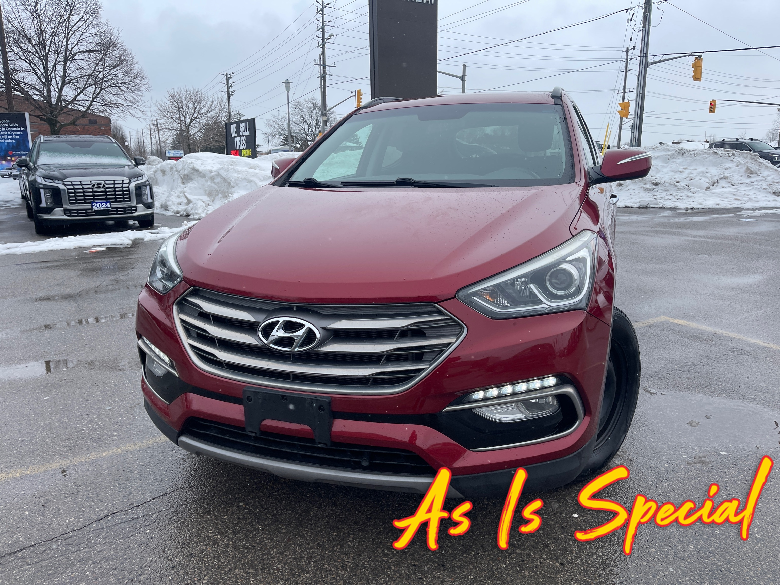 used 2017 Hyundai Santa Fe Sport car, priced at $12,197