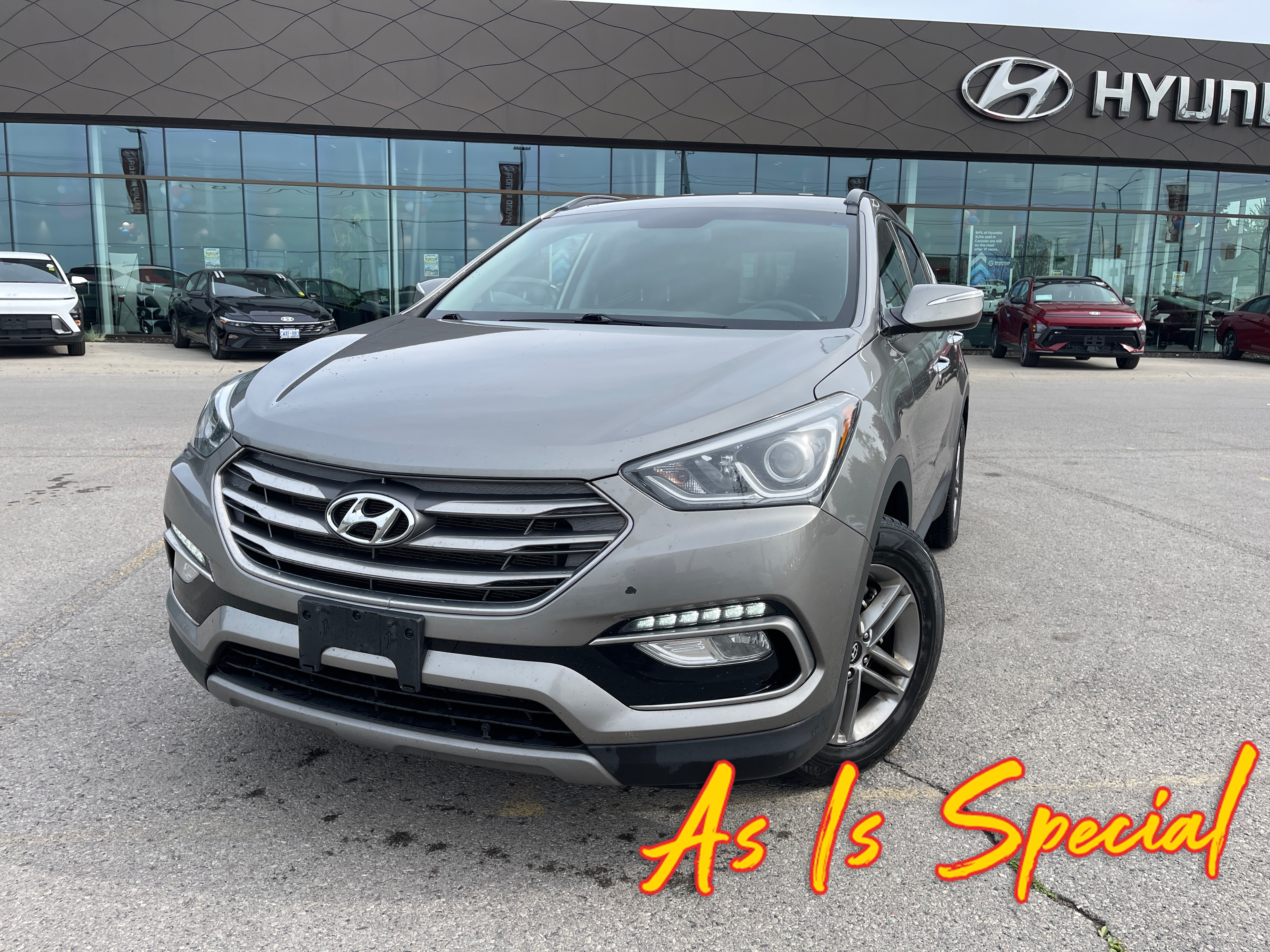 used 2017 Hyundai Santa Fe Sport car, priced at $10,197