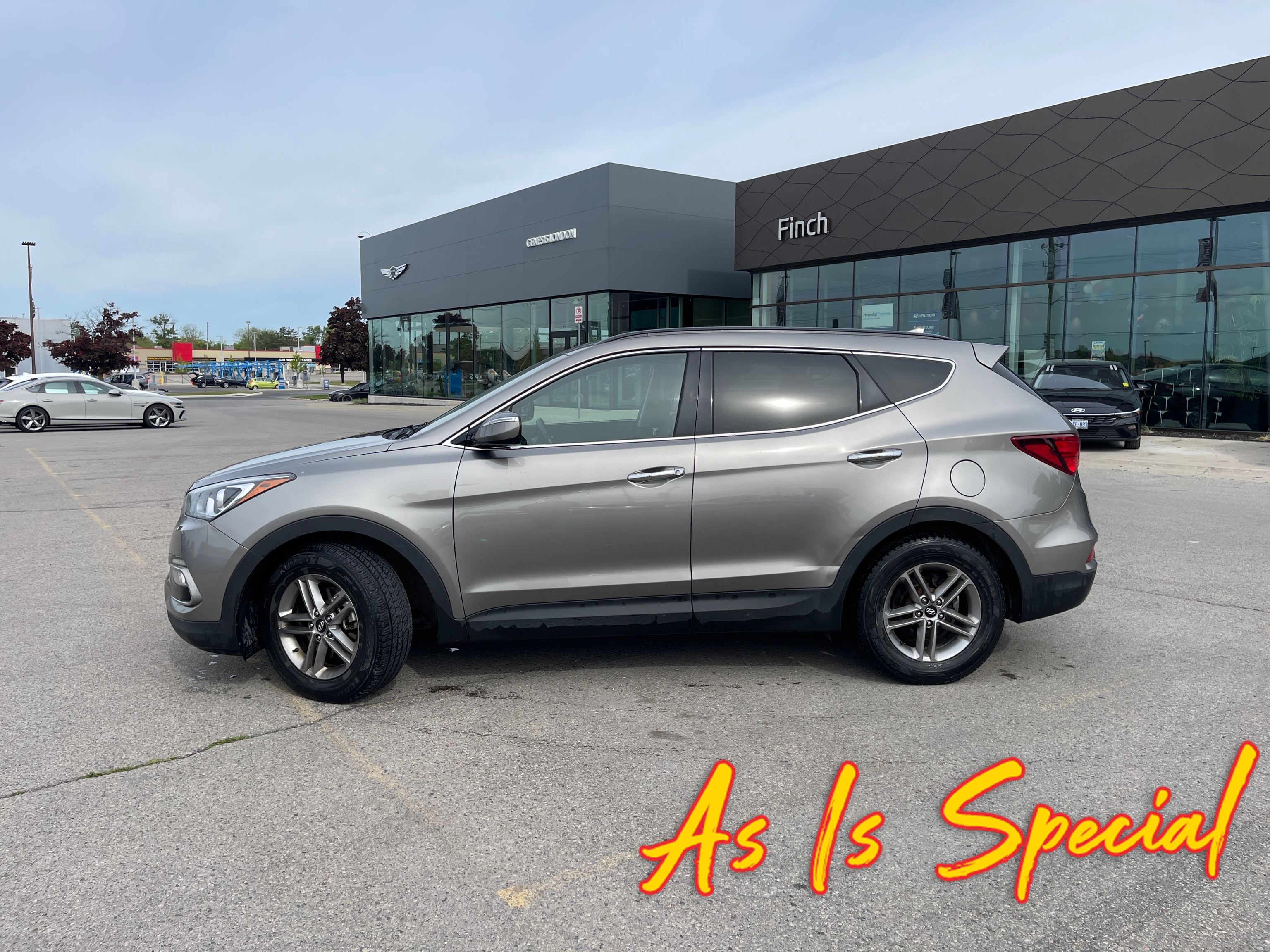 used 2017 Hyundai Santa Fe Sport car, priced at $10,197