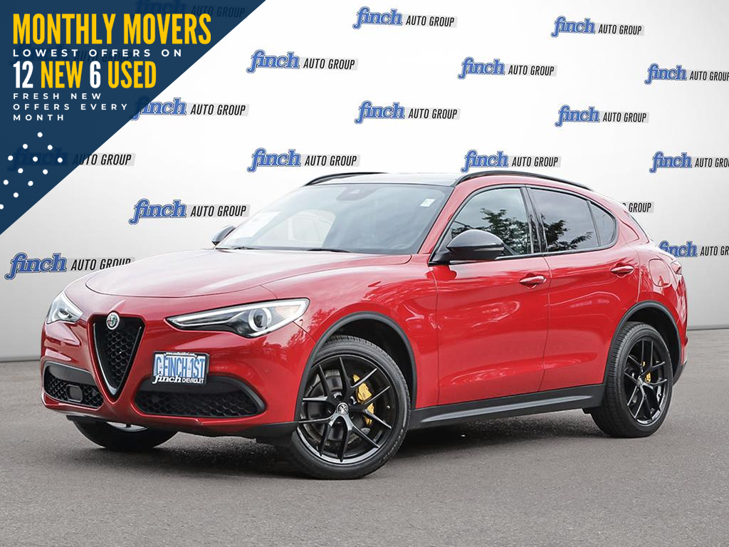 used 2020 Alfa Romeo Stelvio car, priced at $24,800