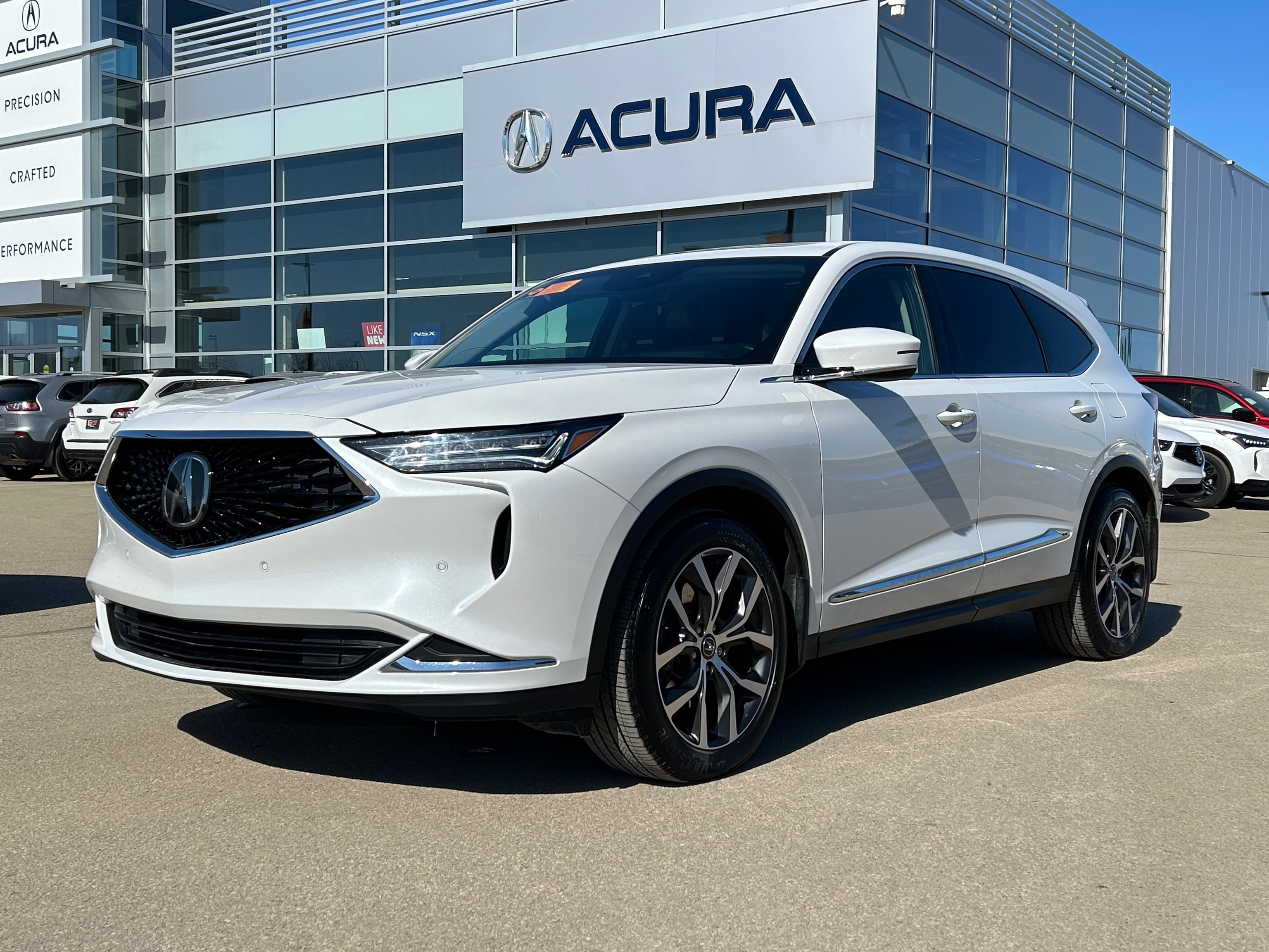 used 2022 Acura MDX car, priced at $49,999