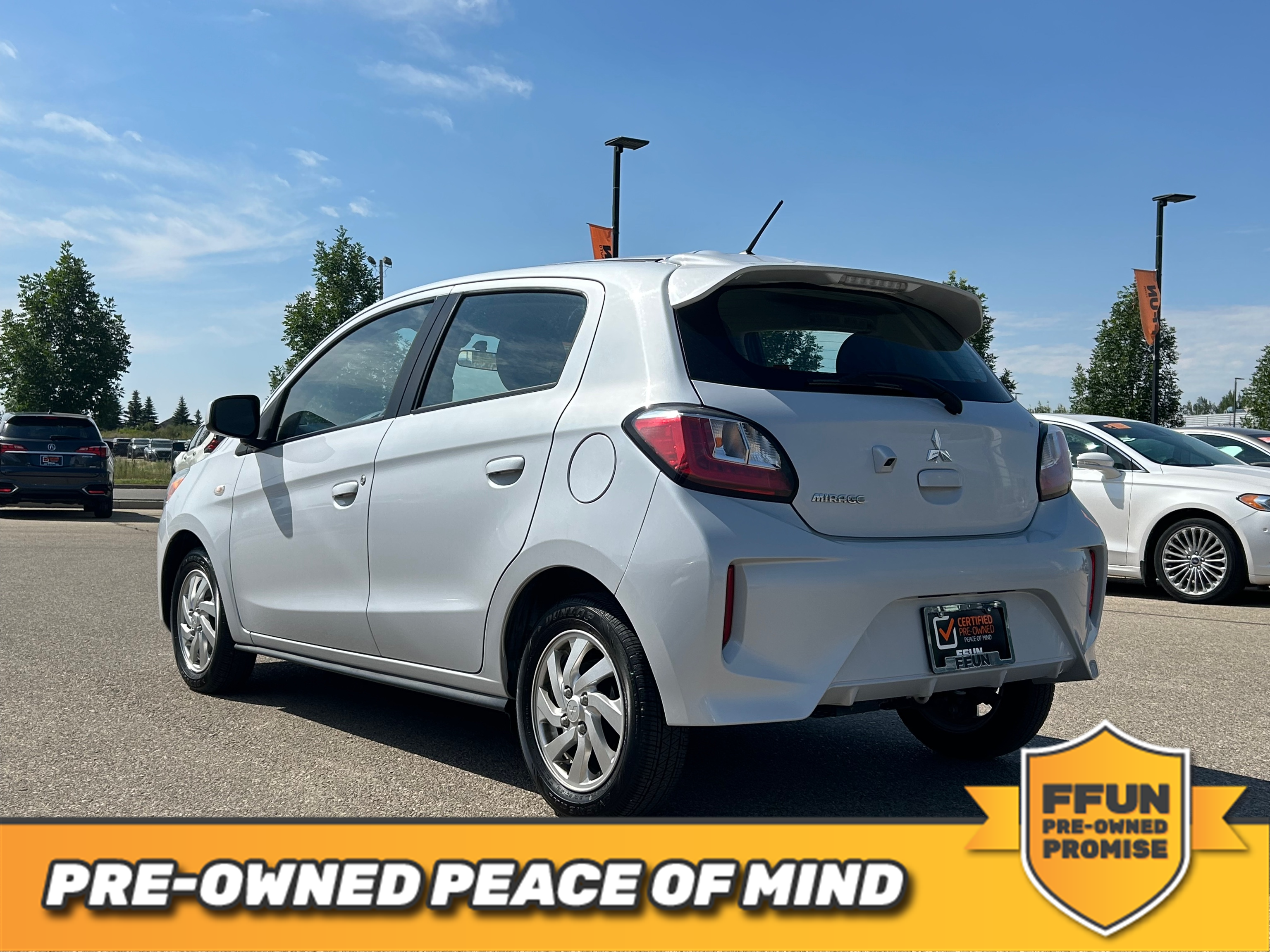 used 2022 Mitsubishi Mirage car, priced at $18,744