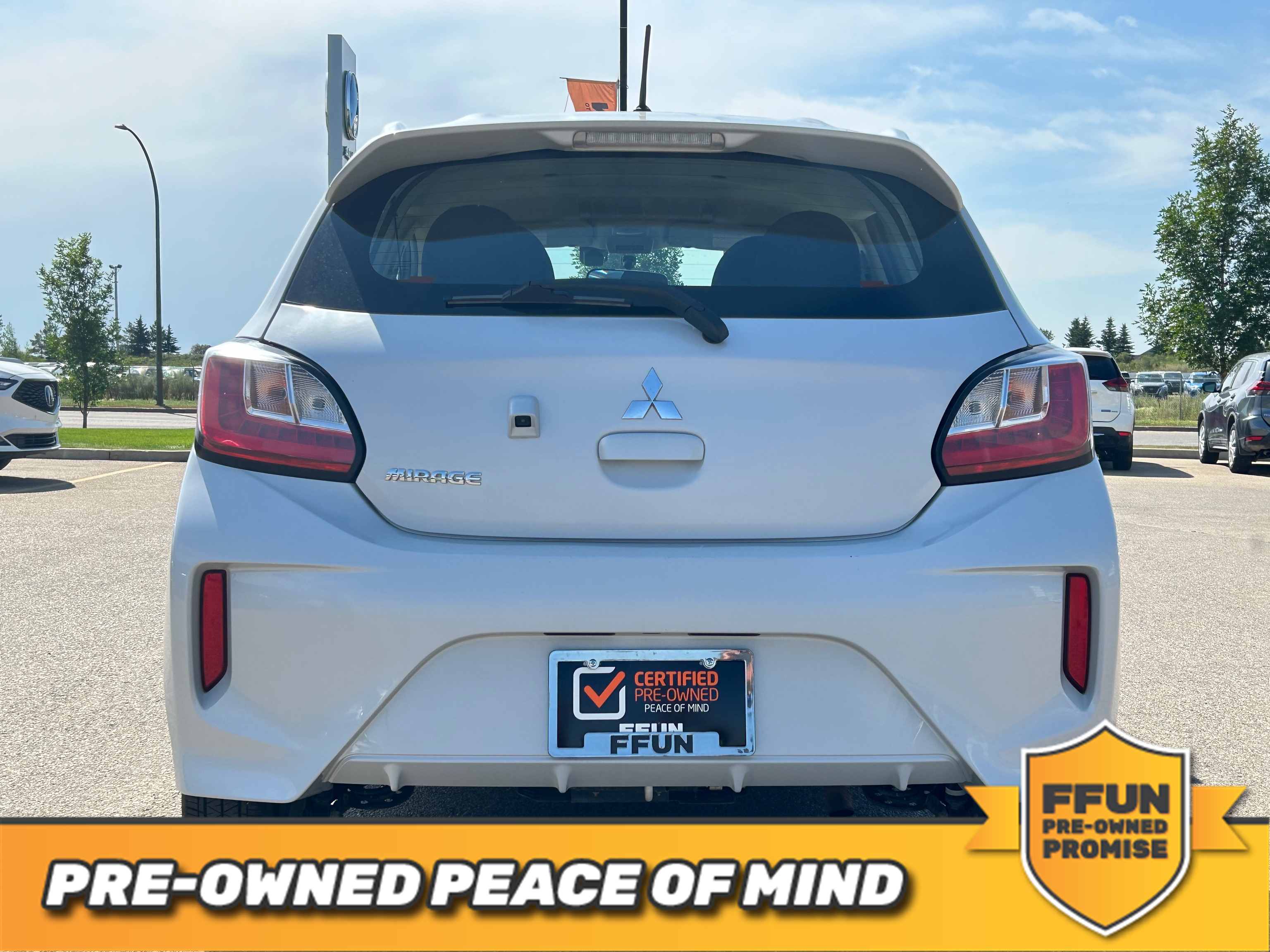 used 2022 Mitsubishi Mirage car, priced at $18,744