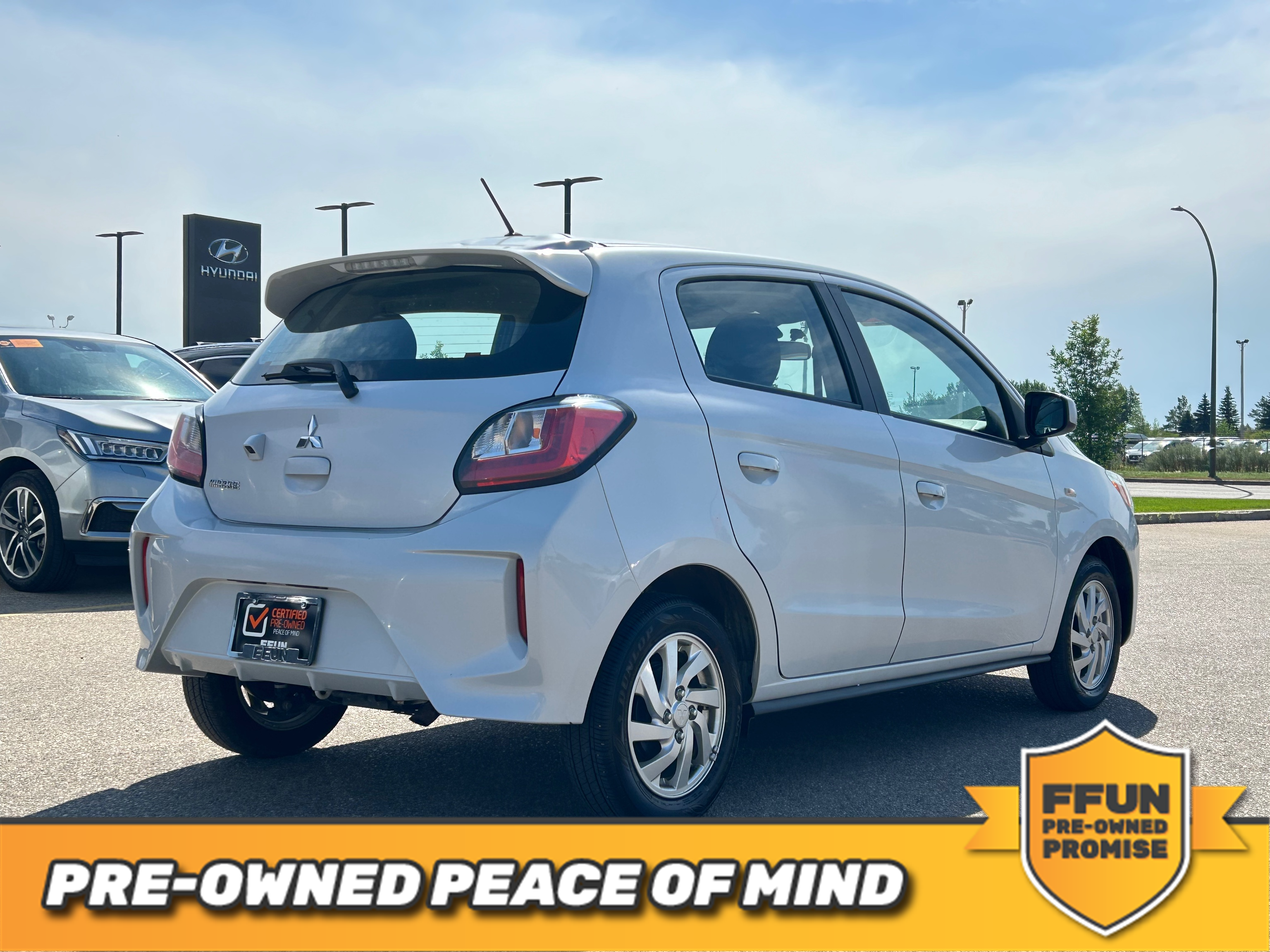 used 2022 Mitsubishi Mirage car, priced at $18,744