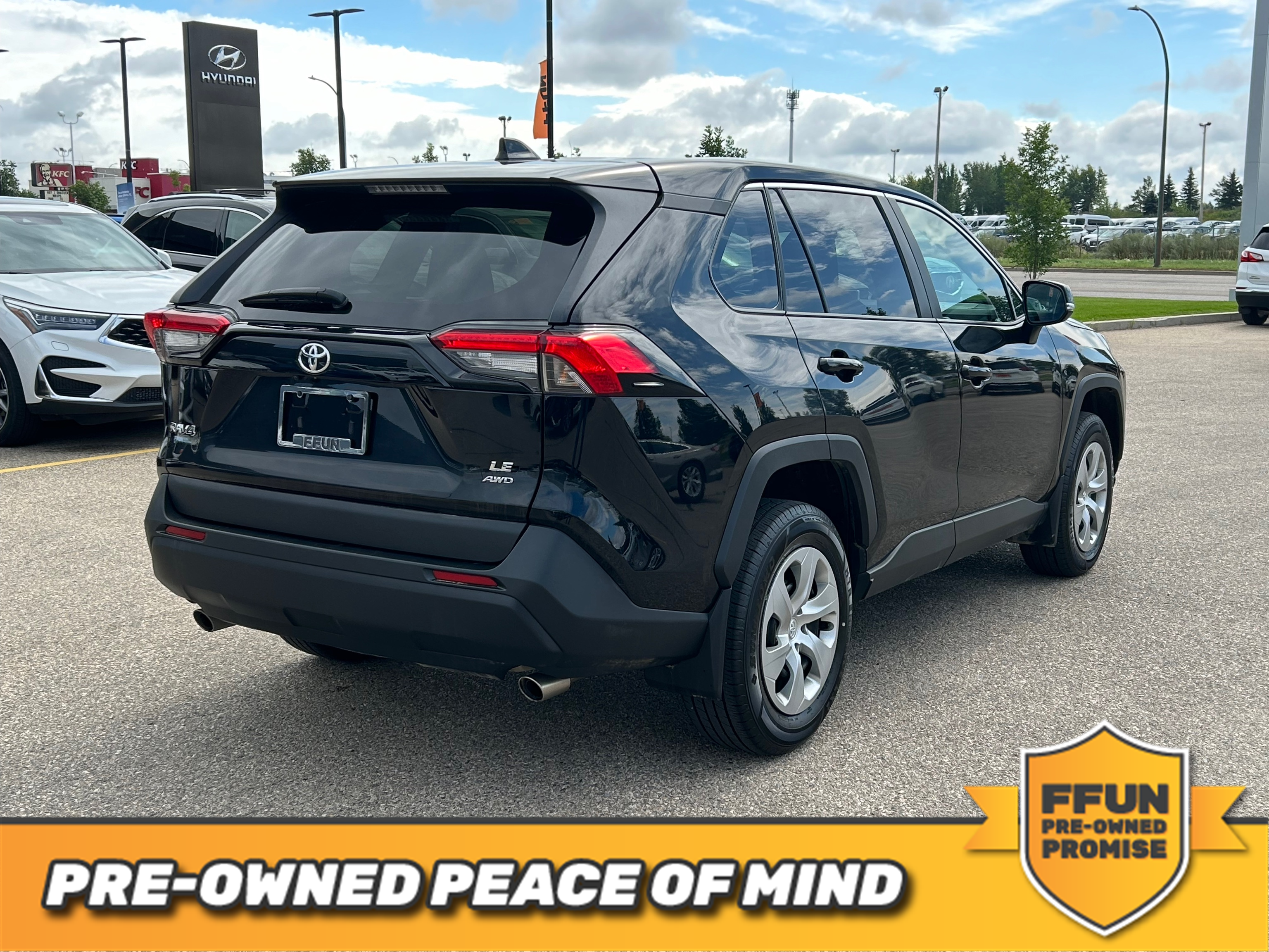 used 2023 Toyota RAV4 car, priced at $37,899