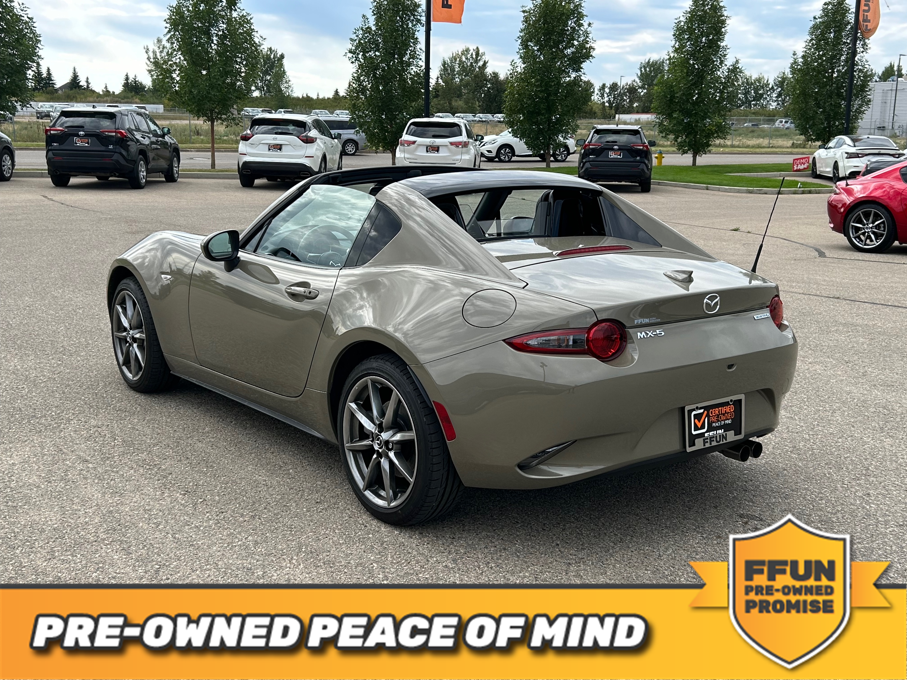 used 2023 Mazda MX-5 RF car, priced at $38,999