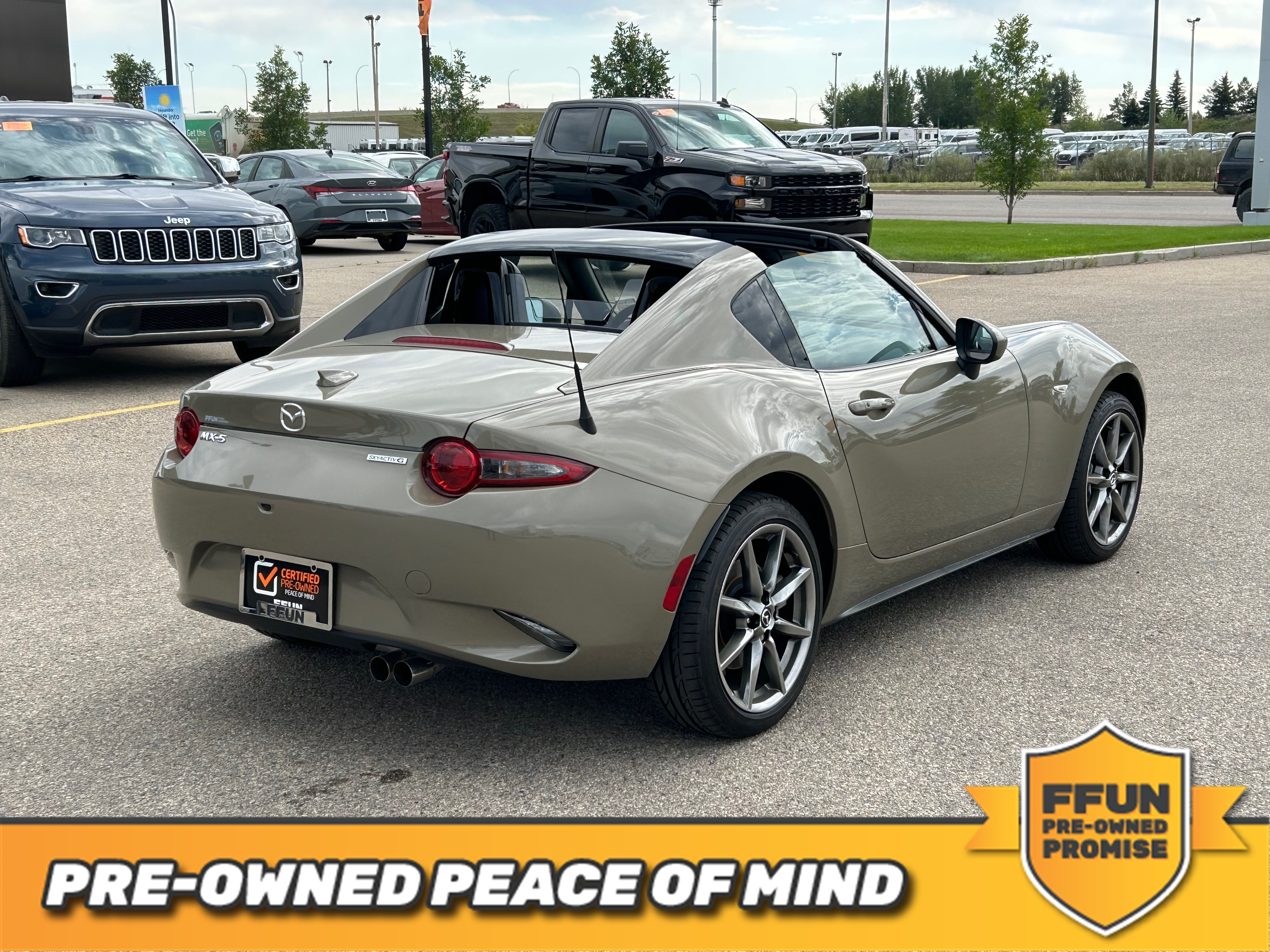 used 2023 Mazda MX-5 RF car, priced at $38,999