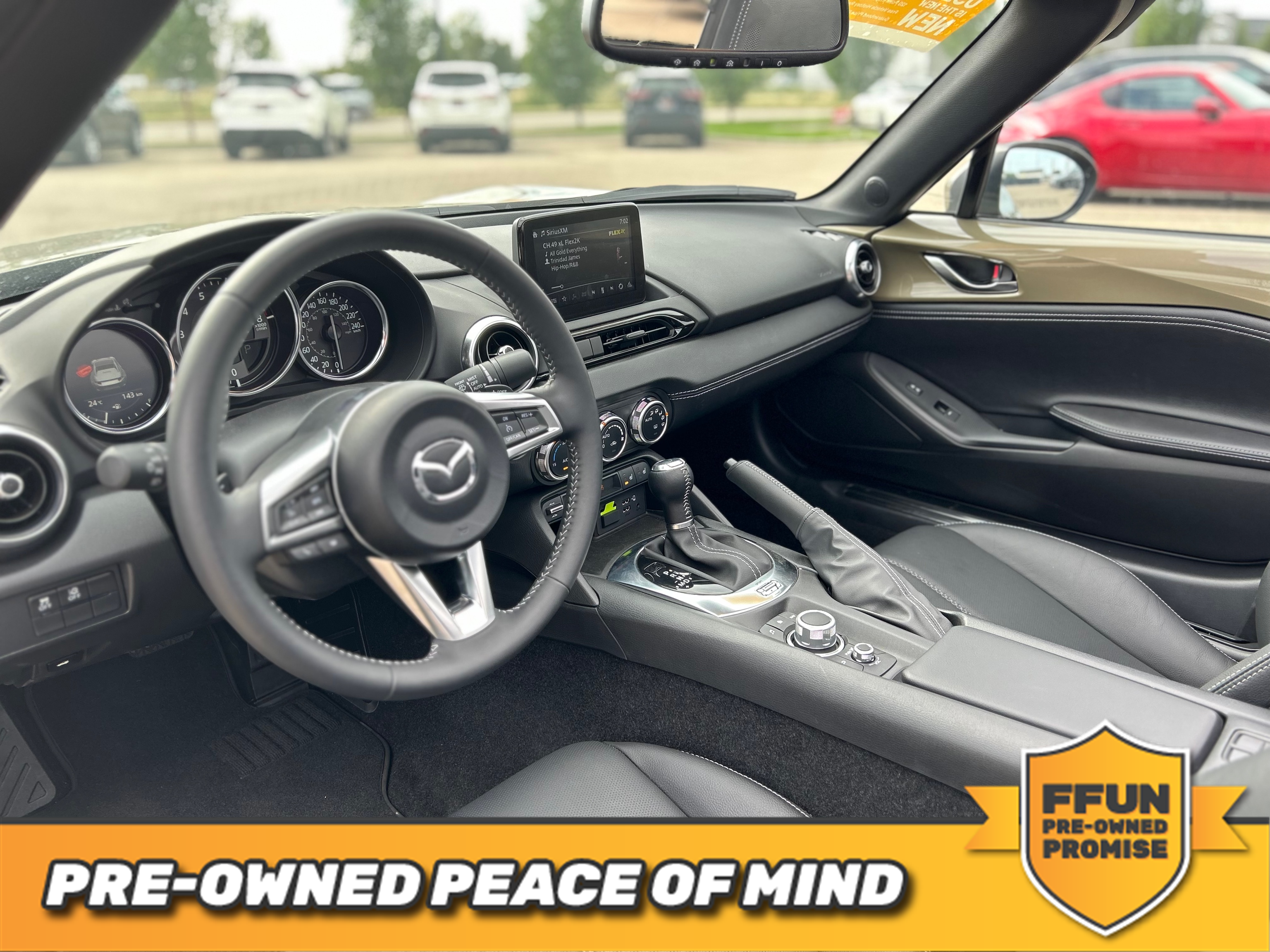 used 2023 Mazda MX-5 RF car, priced at $38,999