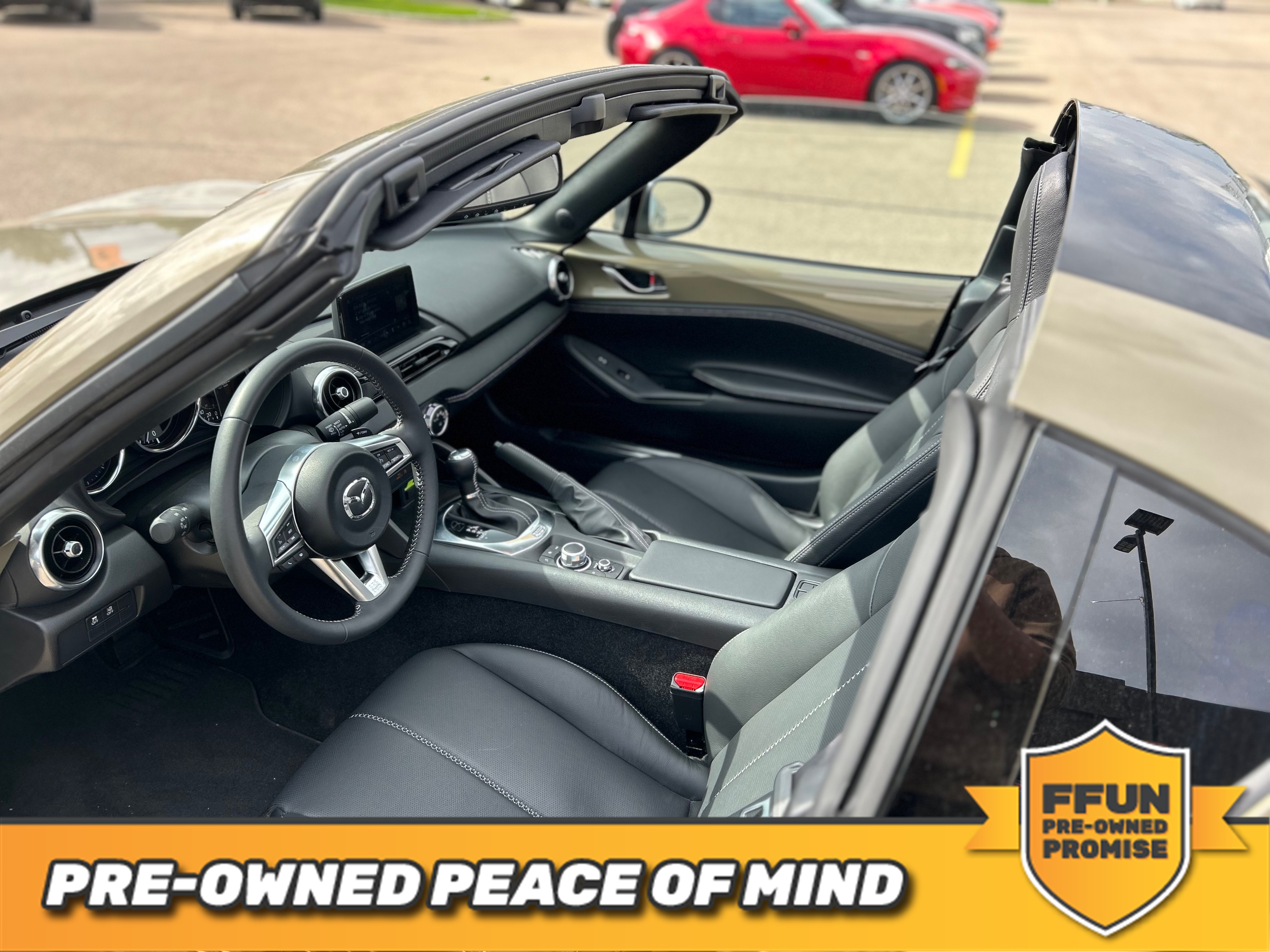 used 2023 Mazda MX-5 RF car, priced at $38,999