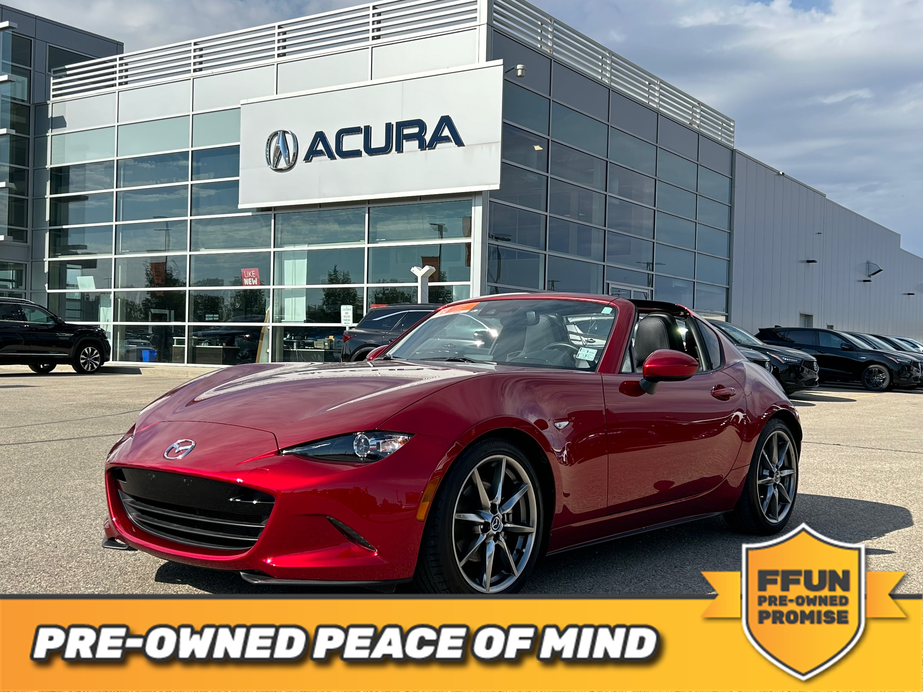 used 2021 Mazda MX-5 RF car, priced at $34,979