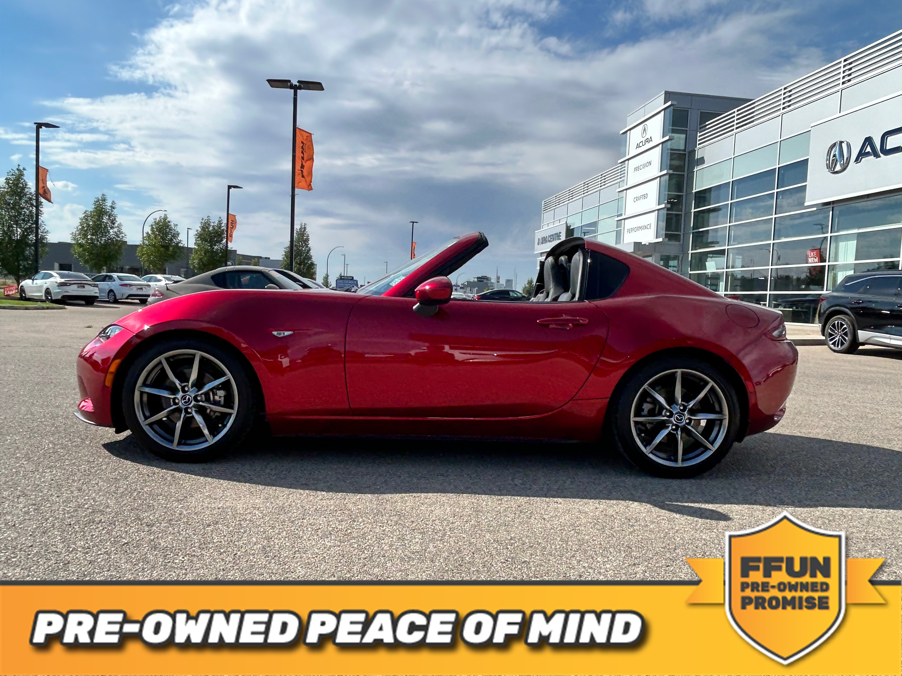 used 2021 Mazda MX-5 RF car, priced at $34,979