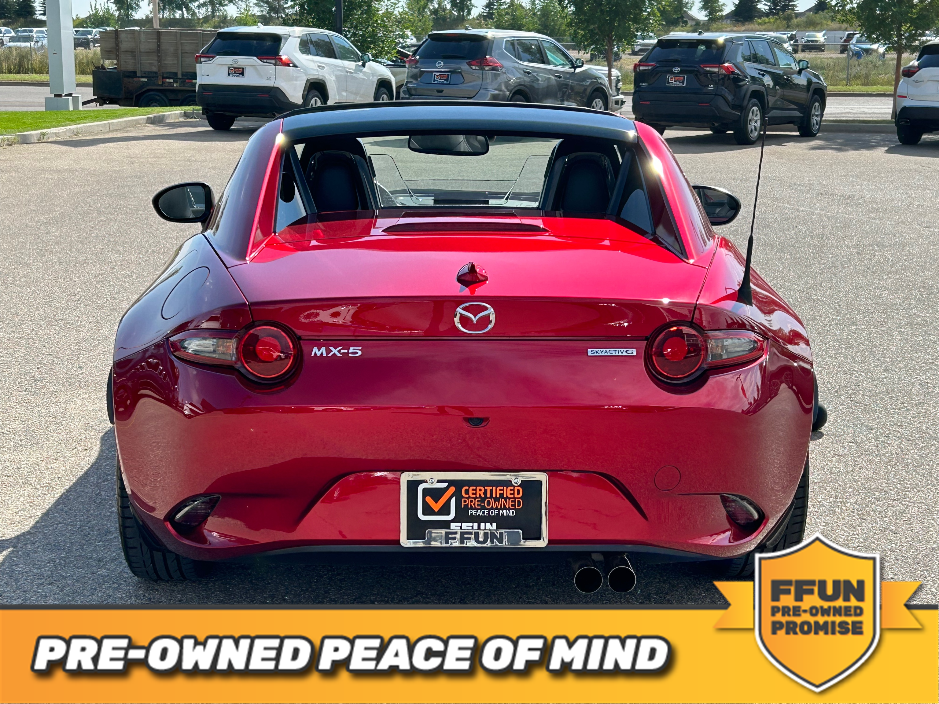 used 2021 Mazda MX-5 RF car, priced at $34,979