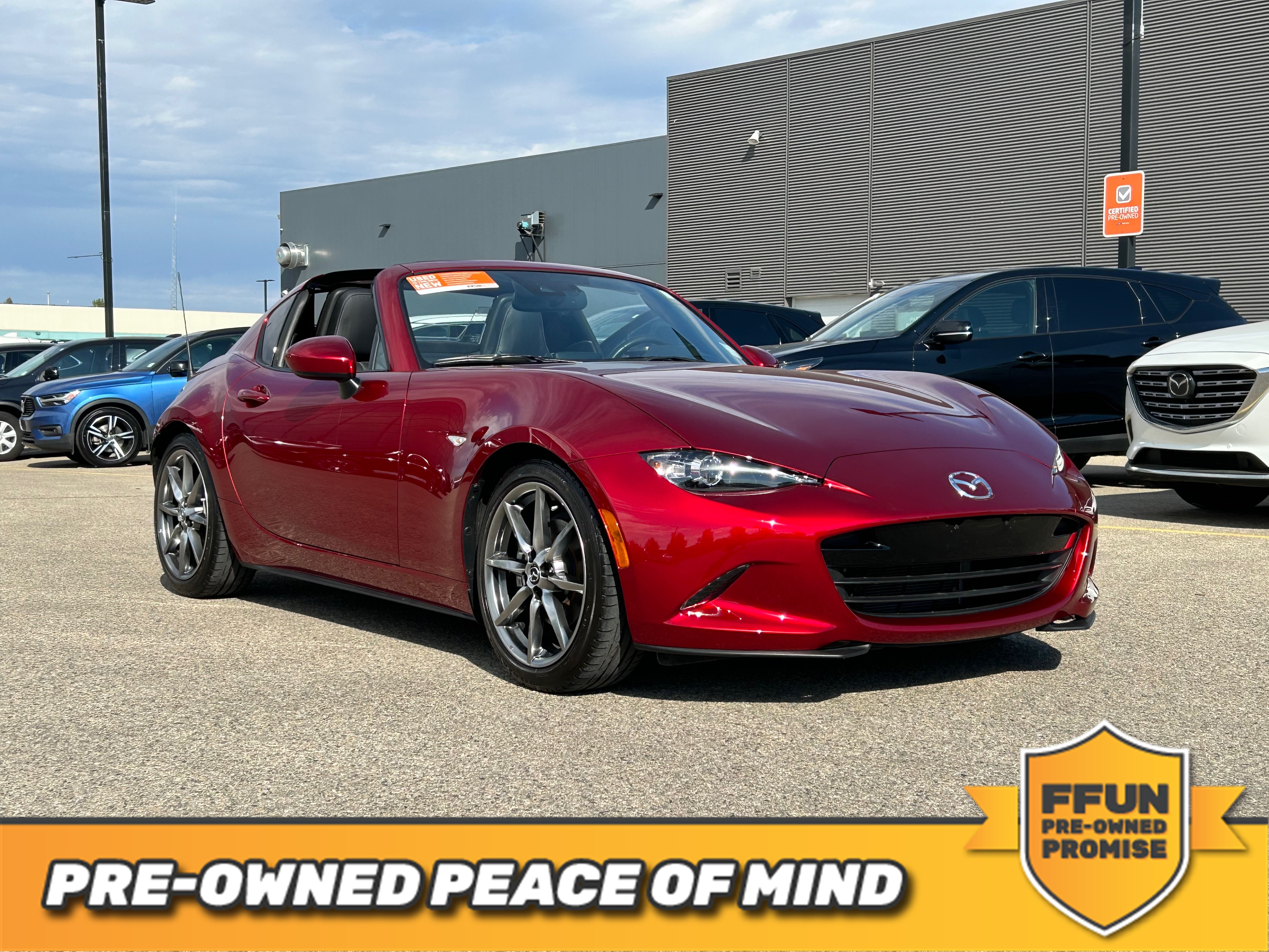 used 2021 Mazda MX-5 RF car, priced at $34,979