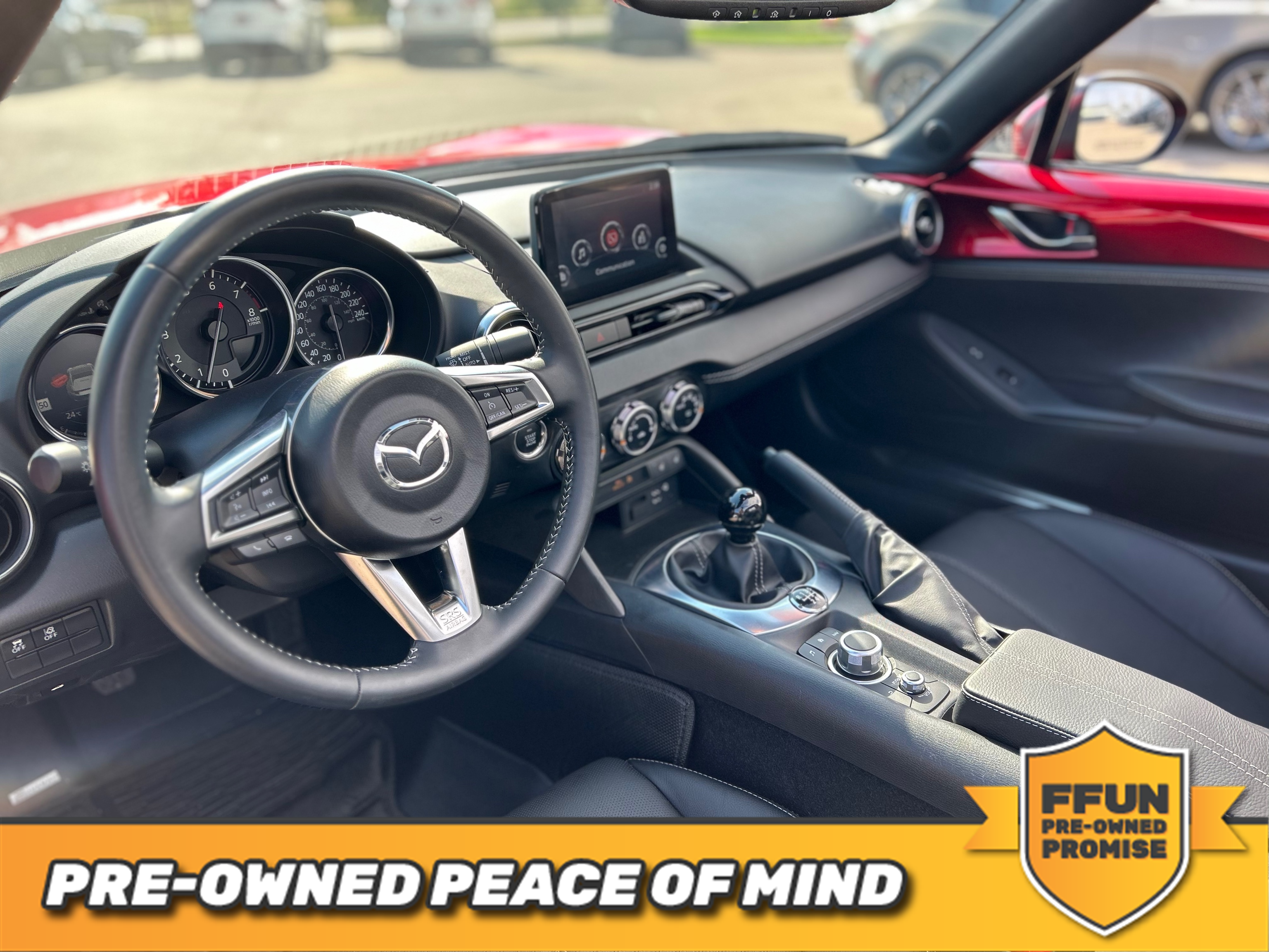 used 2021 Mazda MX-5 RF car, priced at $34,979