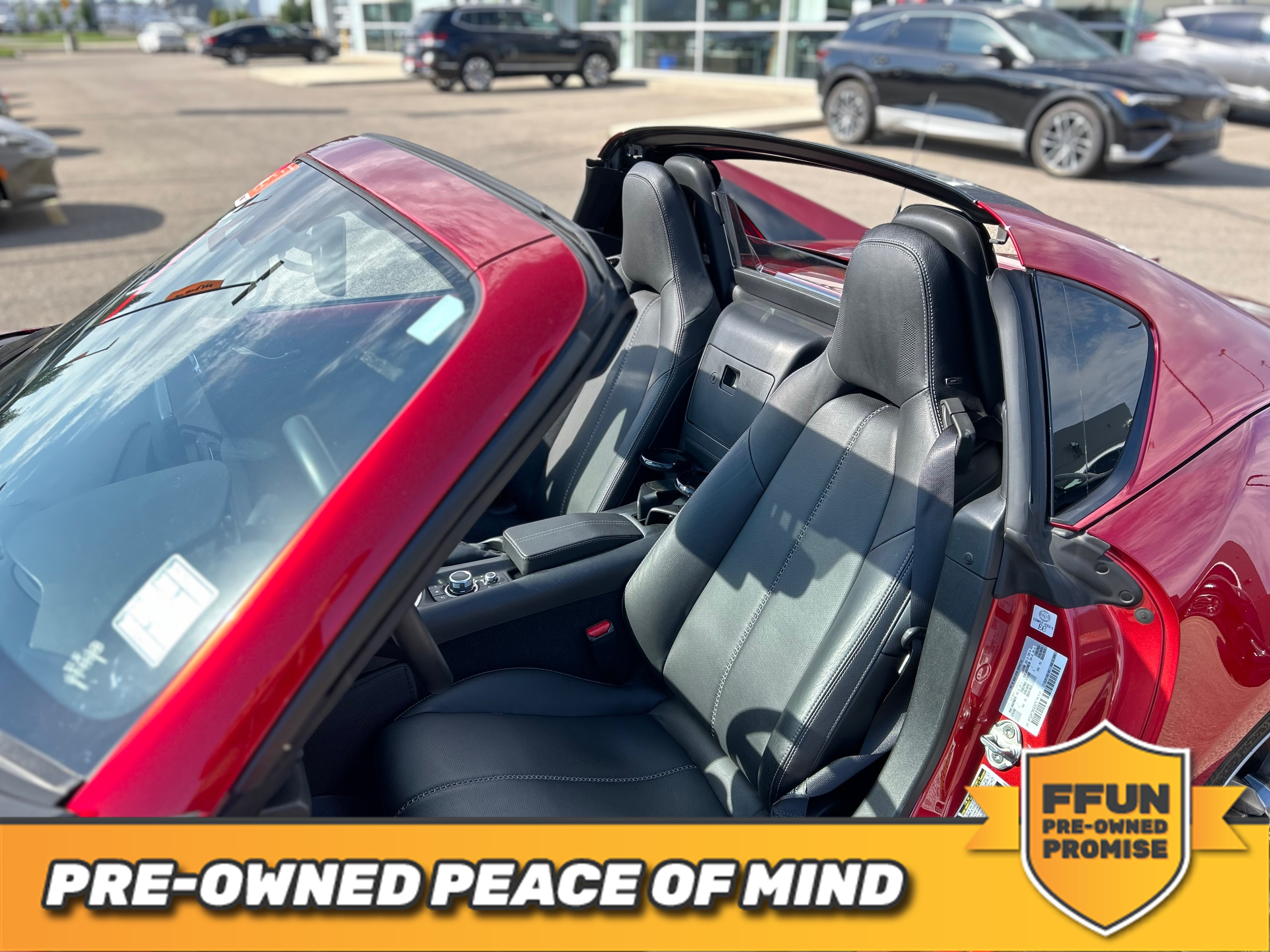 used 2021 Mazda MX-5 RF car, priced at $34,979