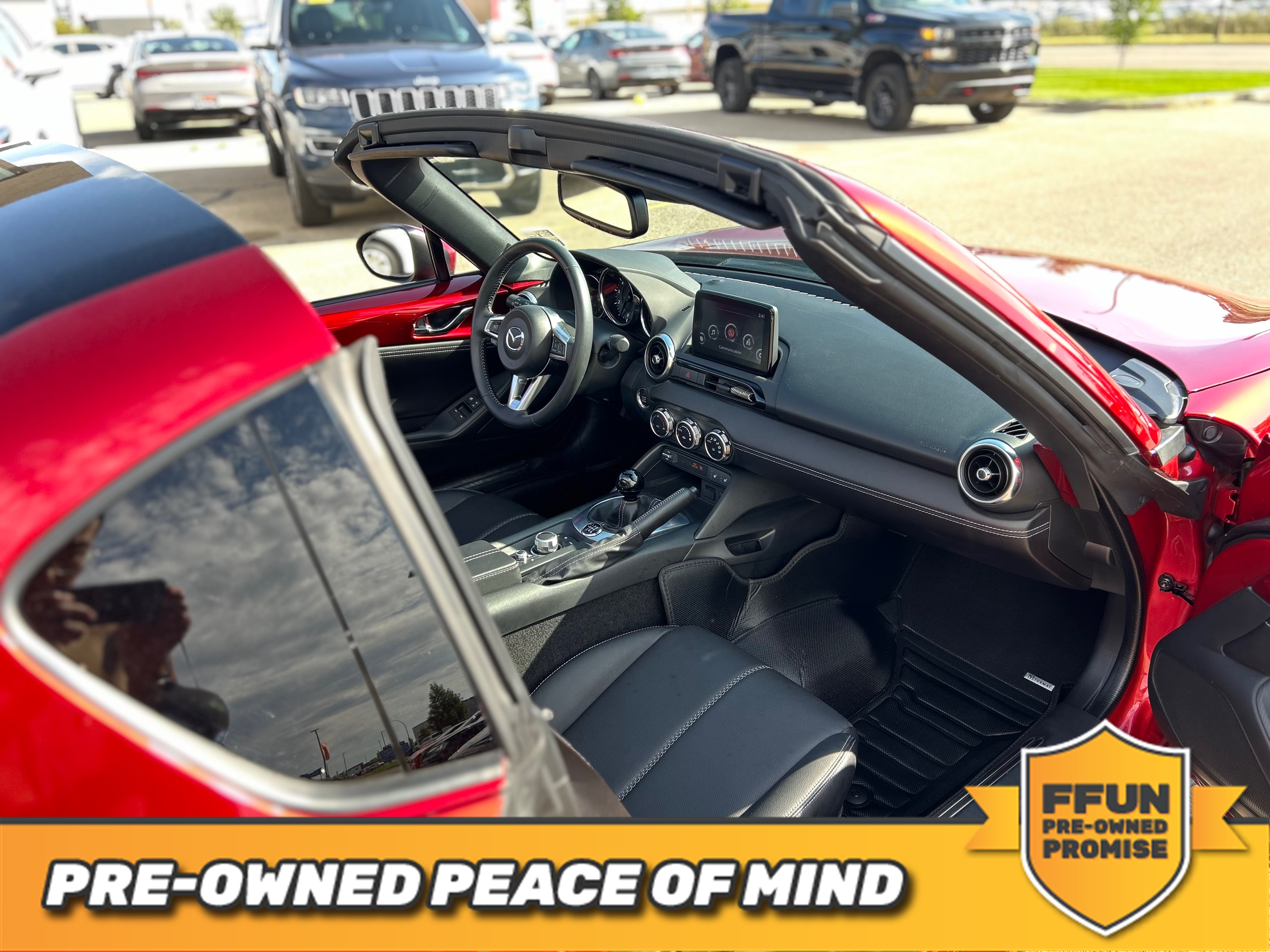 used 2021 Mazda MX-5 RF car, priced at $34,979