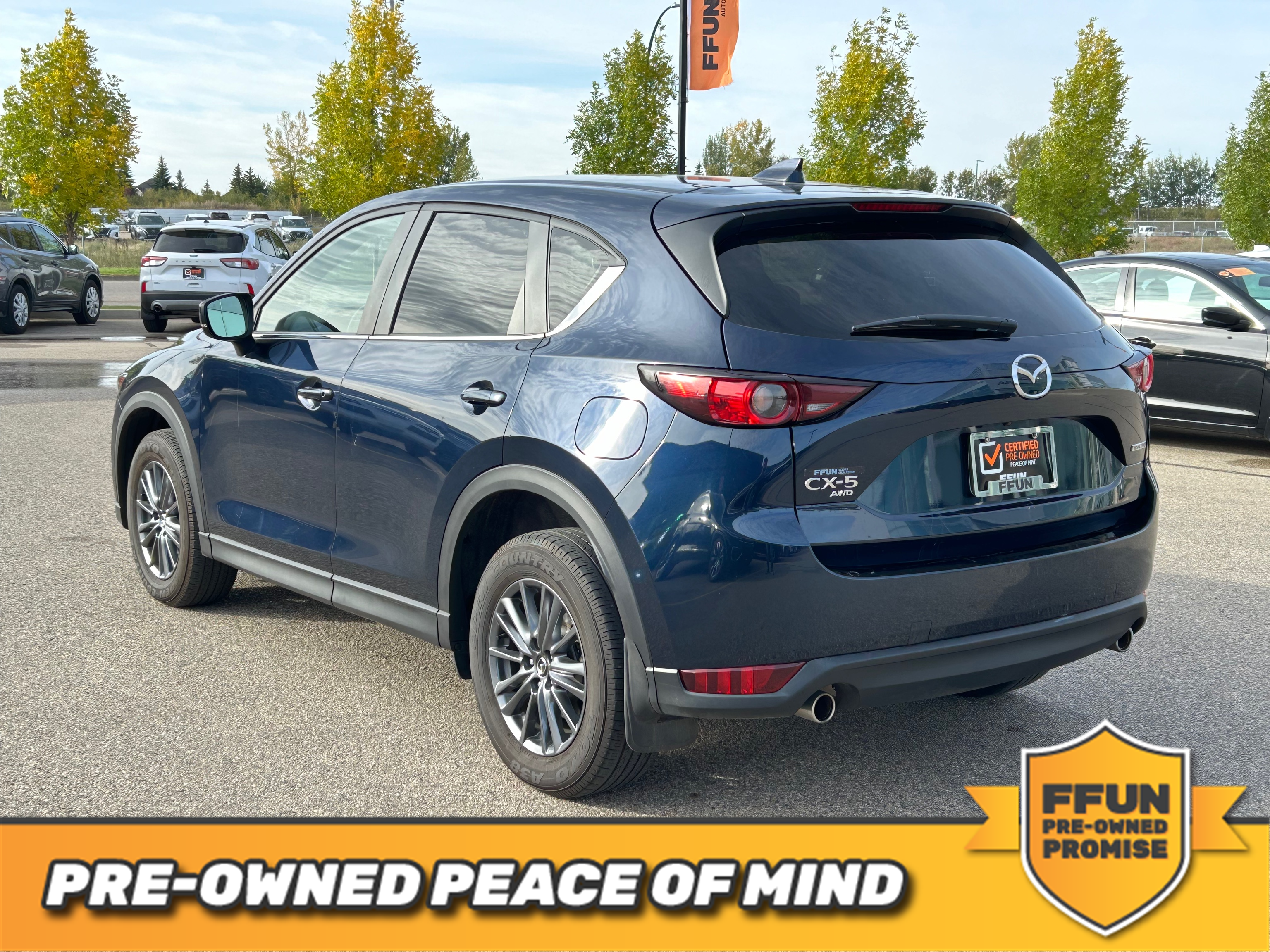 used 2021 Mazda CX-5 car, priced at $27,707