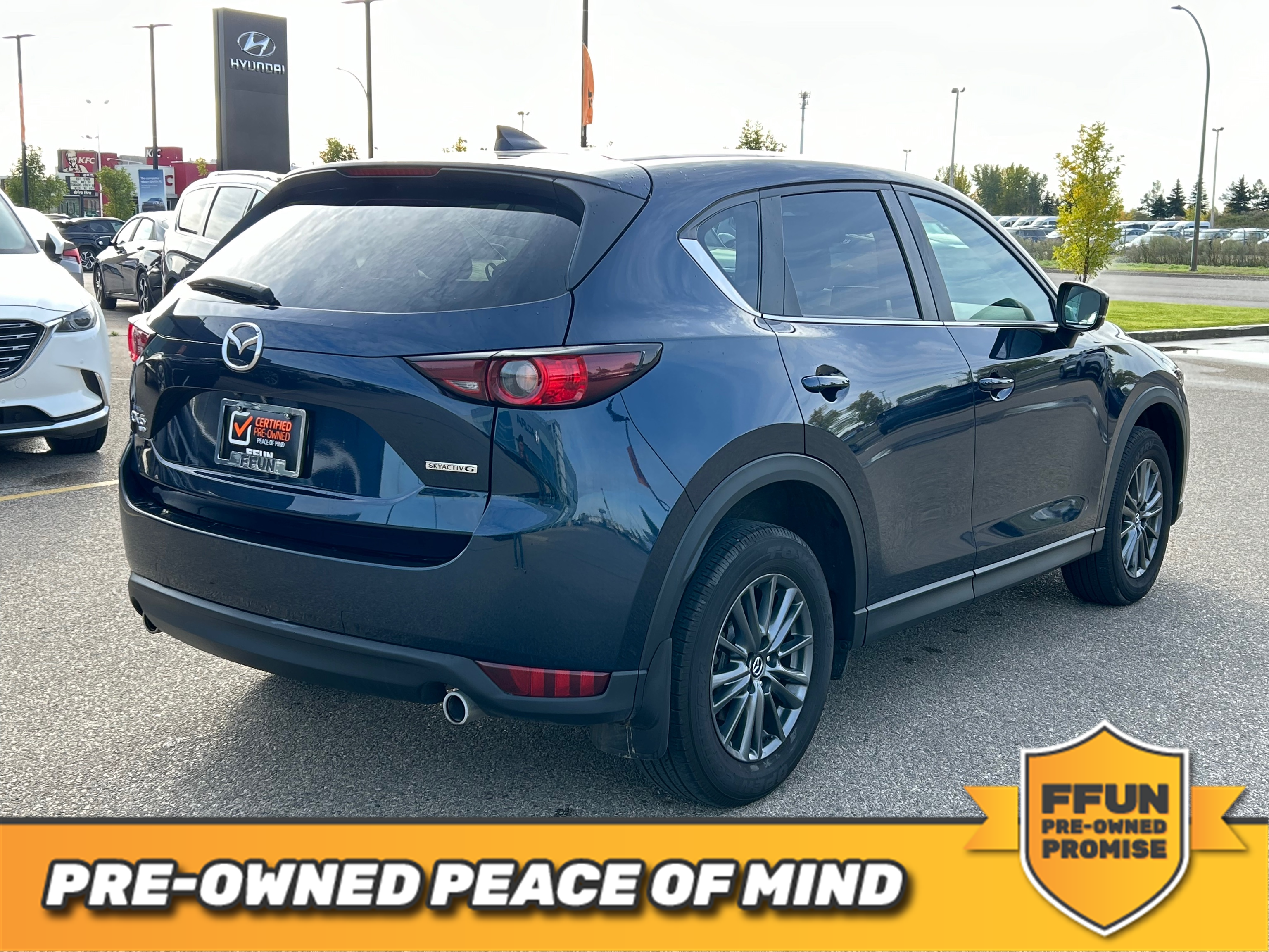 used 2021 Mazda CX-5 car, priced at $27,707