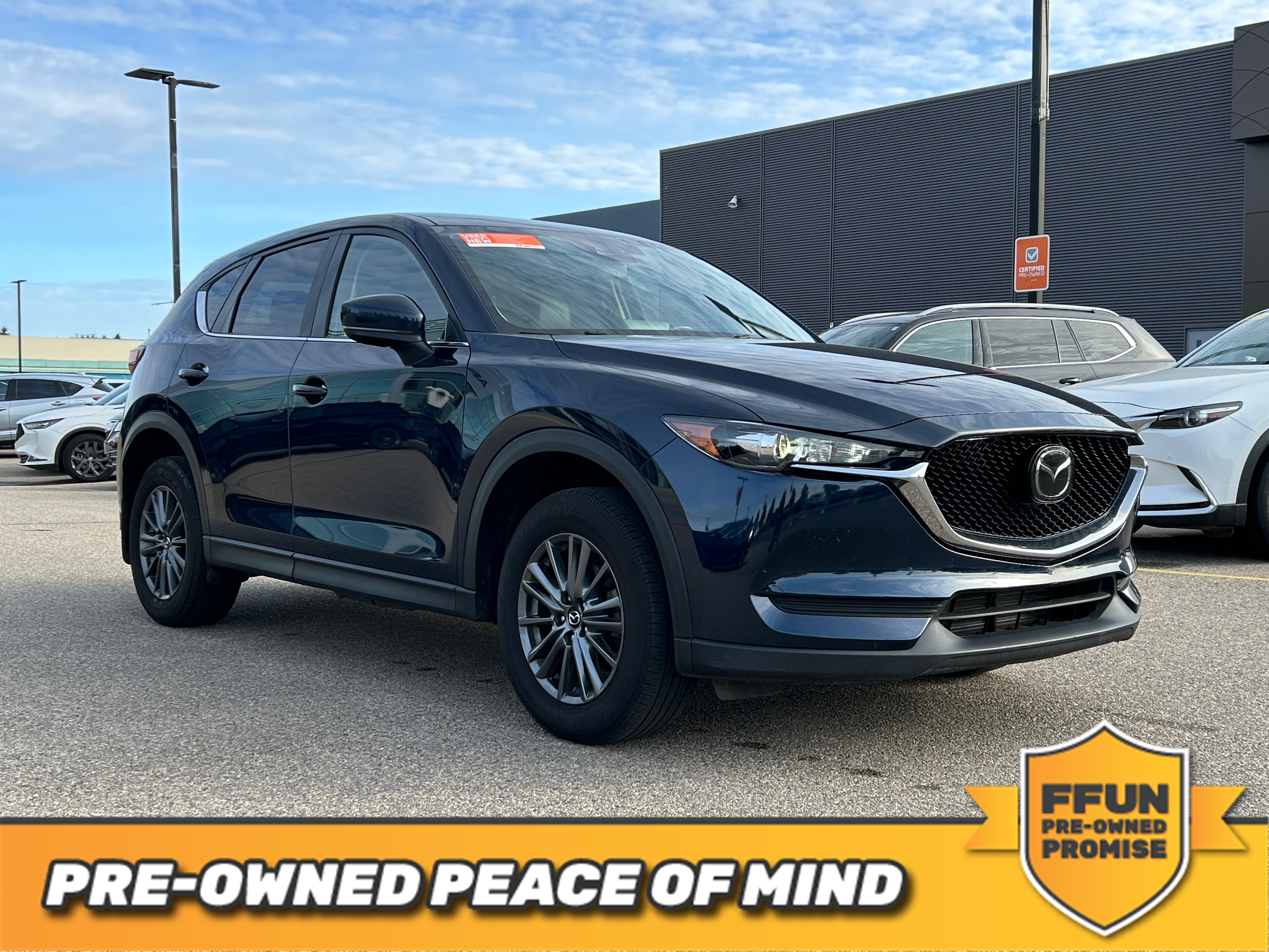 used 2021 Mazda CX-5 car, priced at $27,707