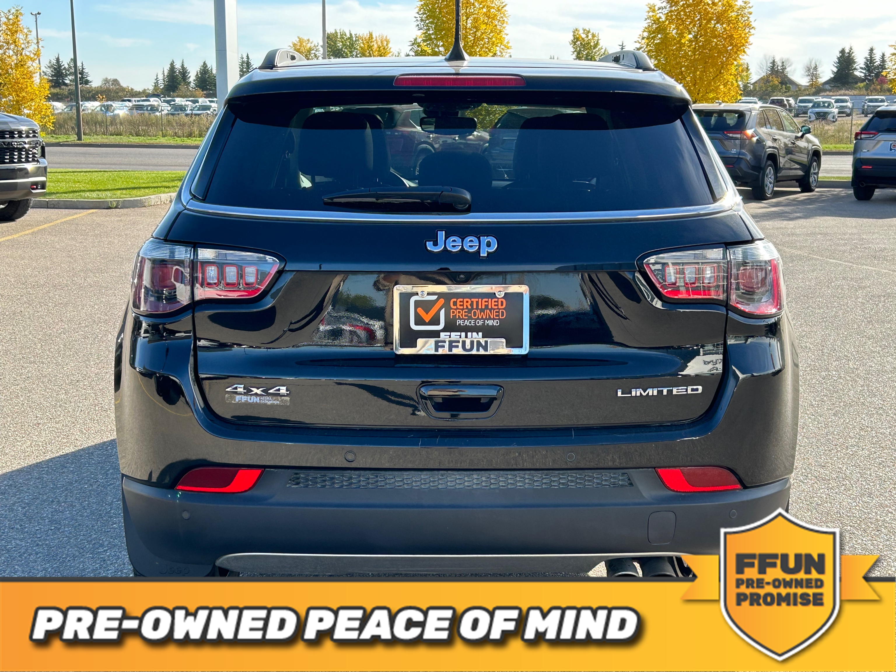 used 2022 Jeep Compass car, priced at $32,901