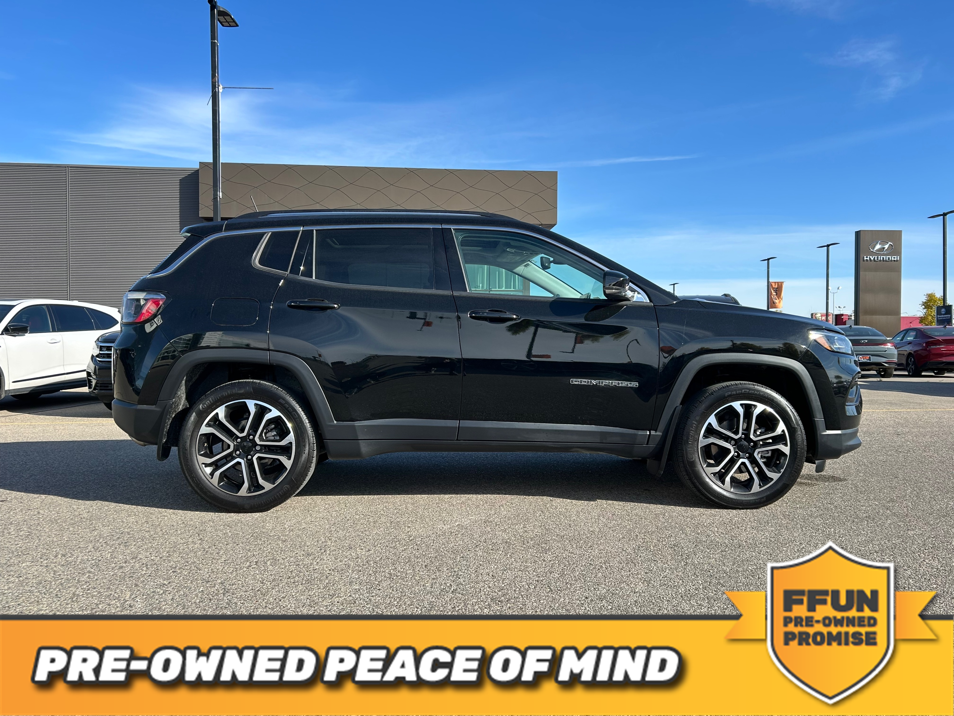 used 2022 Jeep Compass car, priced at $32,901