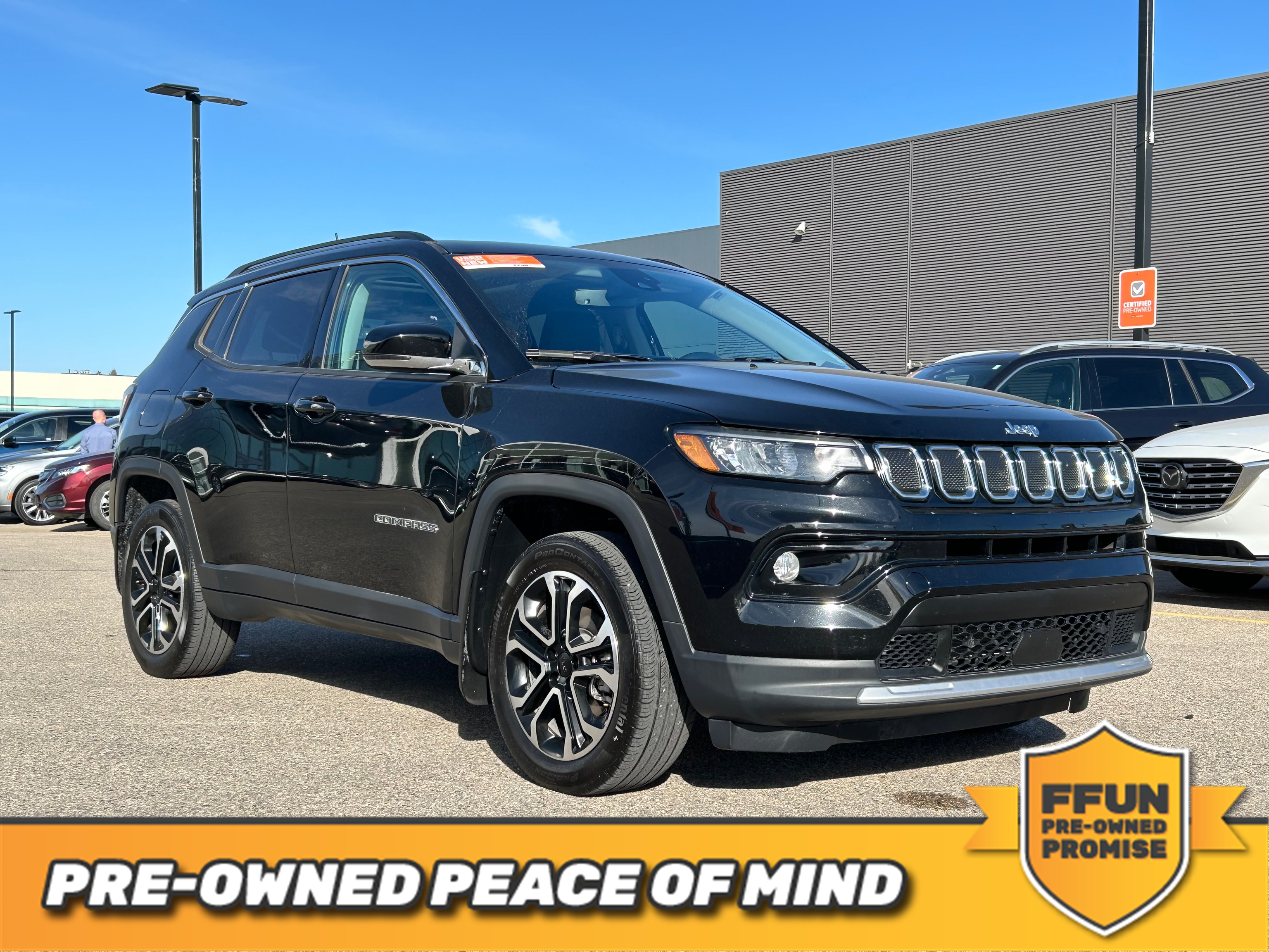 used 2022 Jeep Compass car, priced at $32,901