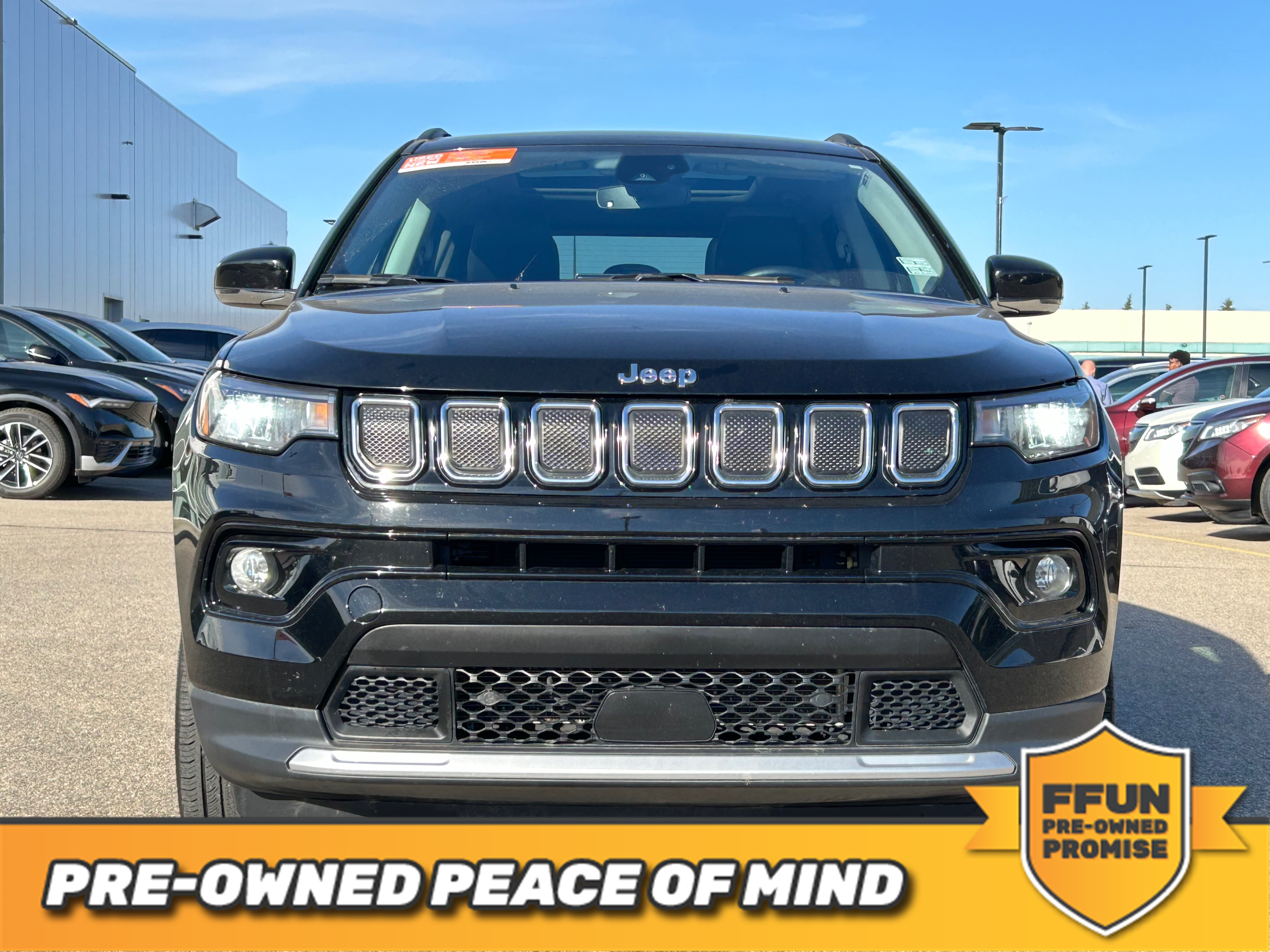 used 2022 Jeep Compass car, priced at $32,901