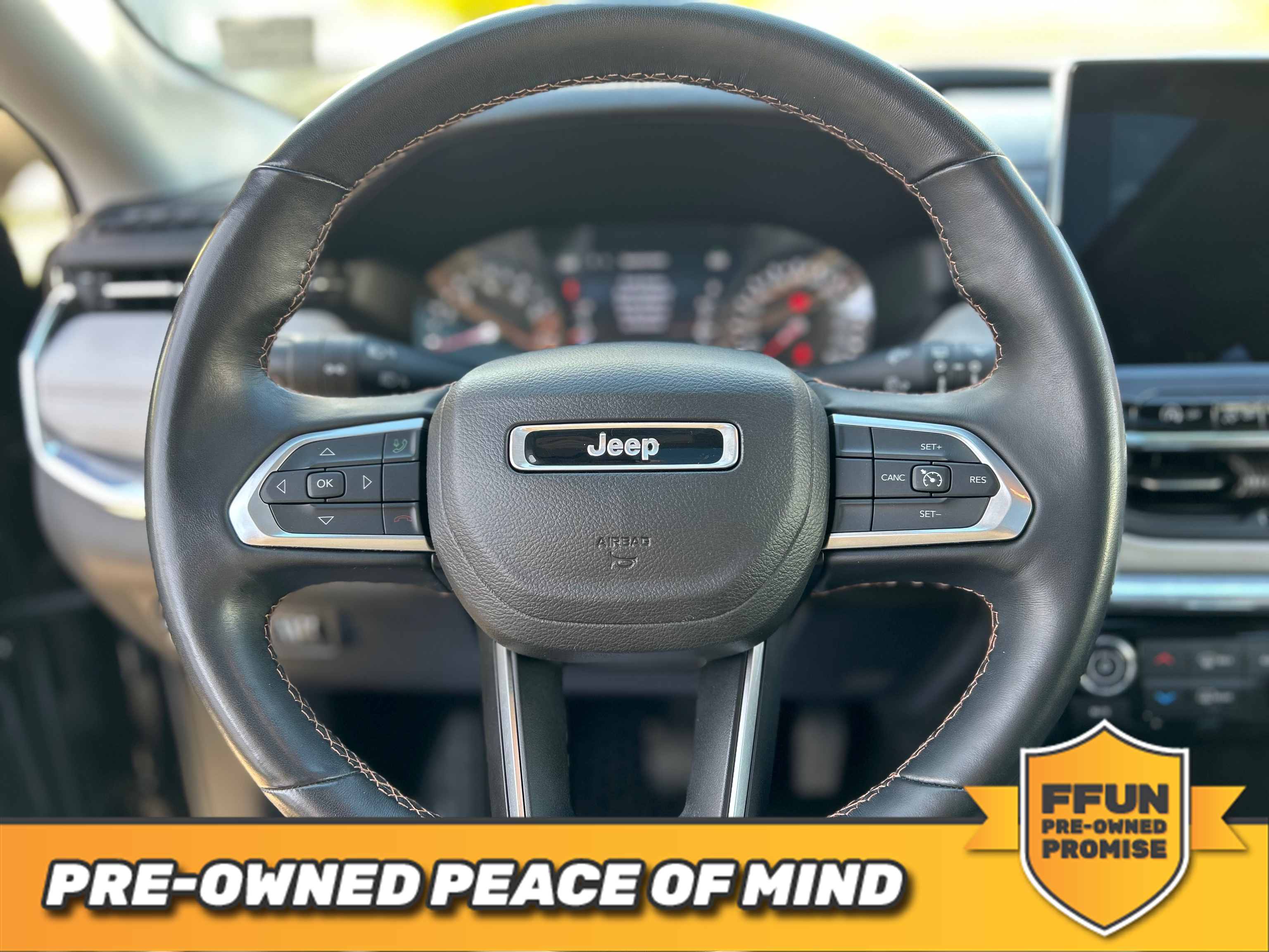 used 2022 Jeep Compass car, priced at $32,901