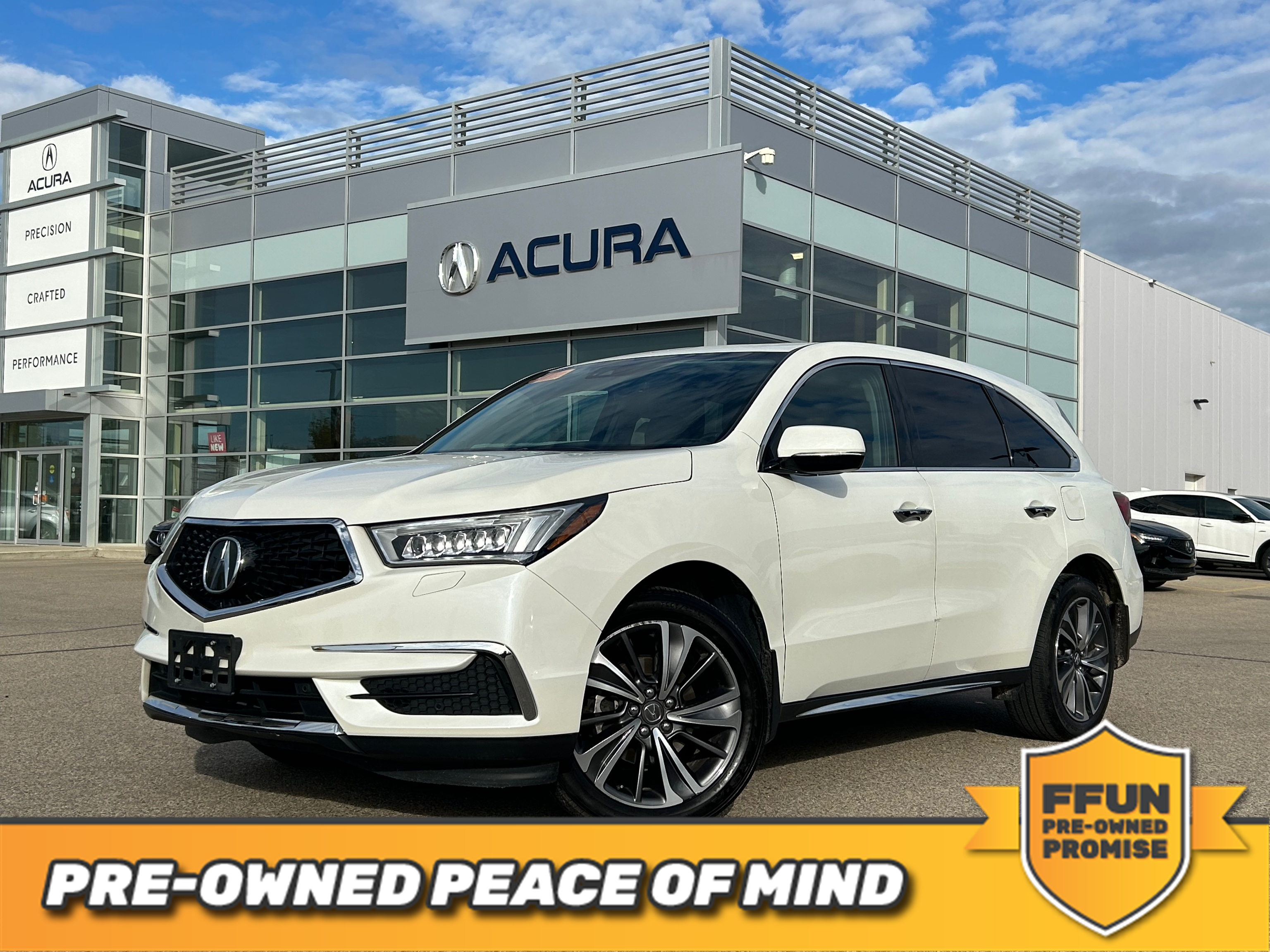 used 2019 Acura MDX car, priced at $34,676