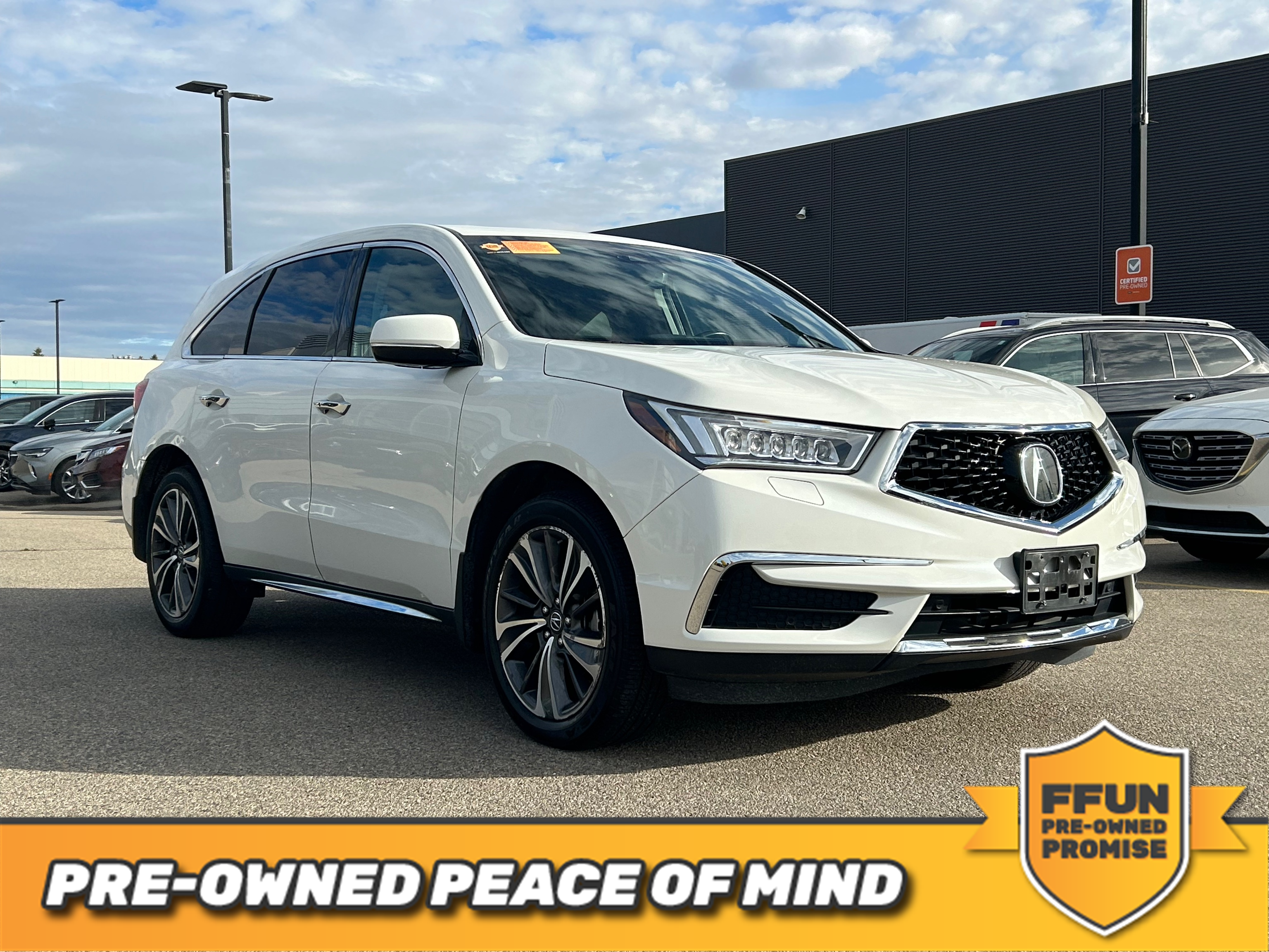 used 2019 Acura MDX car, priced at $34,676