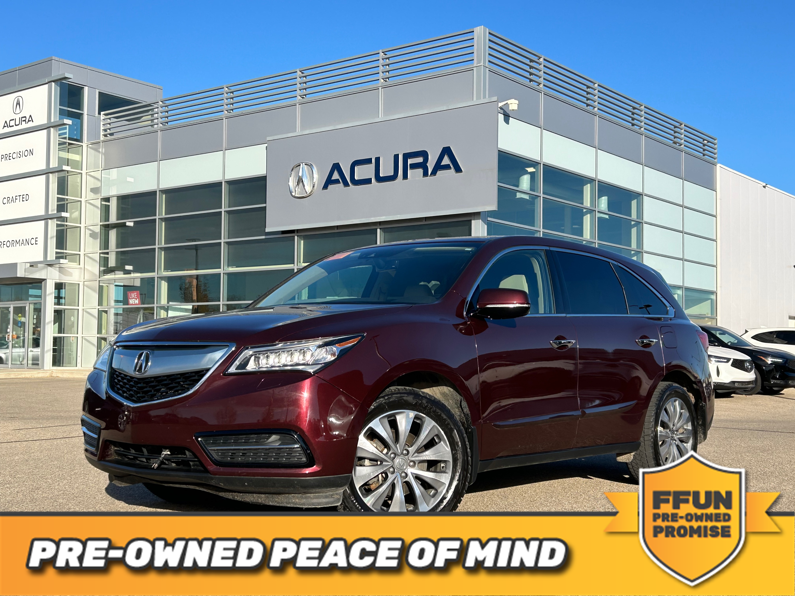 used 2016 Acura MDX car, priced at $18,347