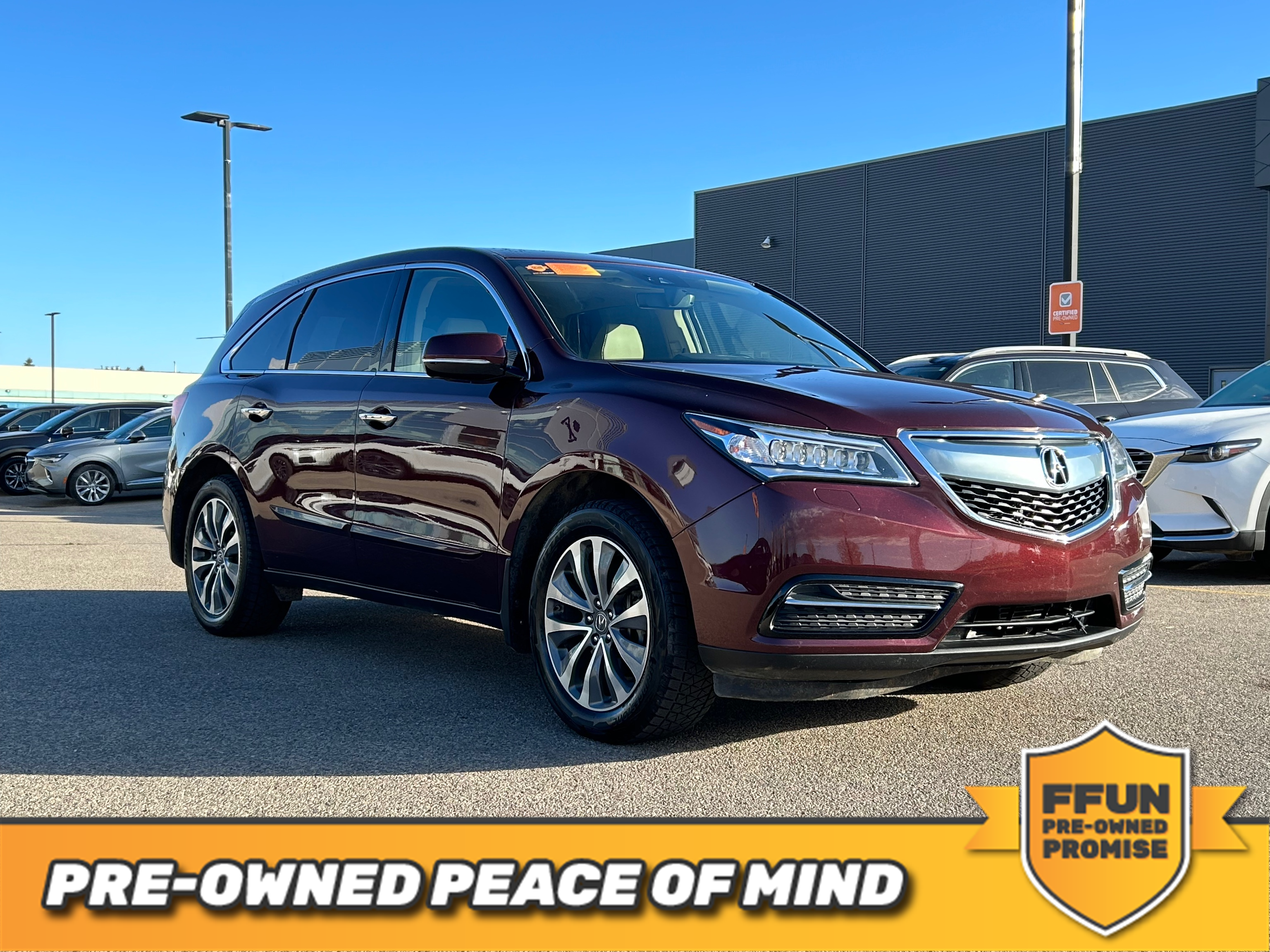 used 2016 Acura MDX car, priced at $18,347