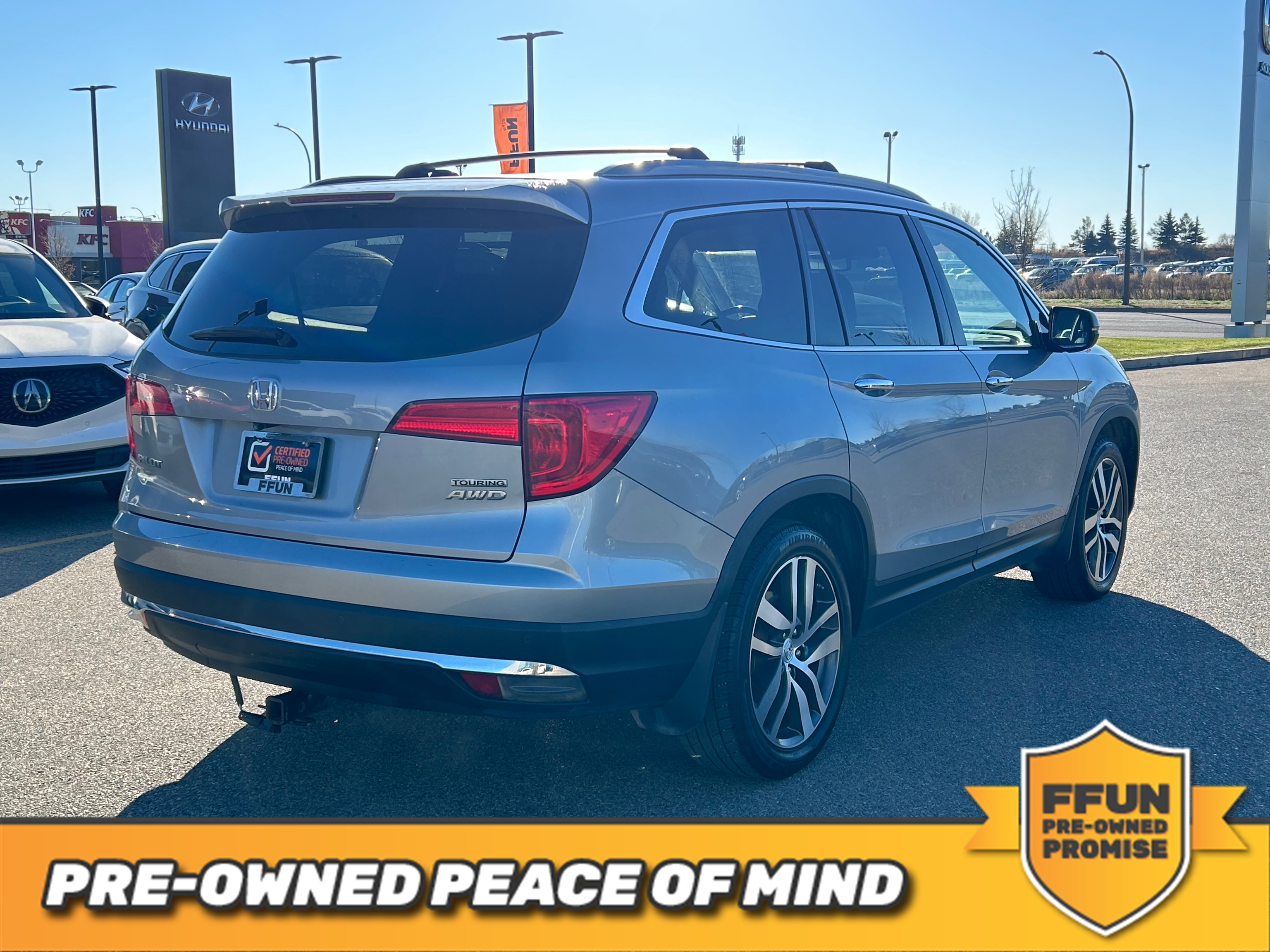 used 2018 Honda Pilot car, priced at $29,901