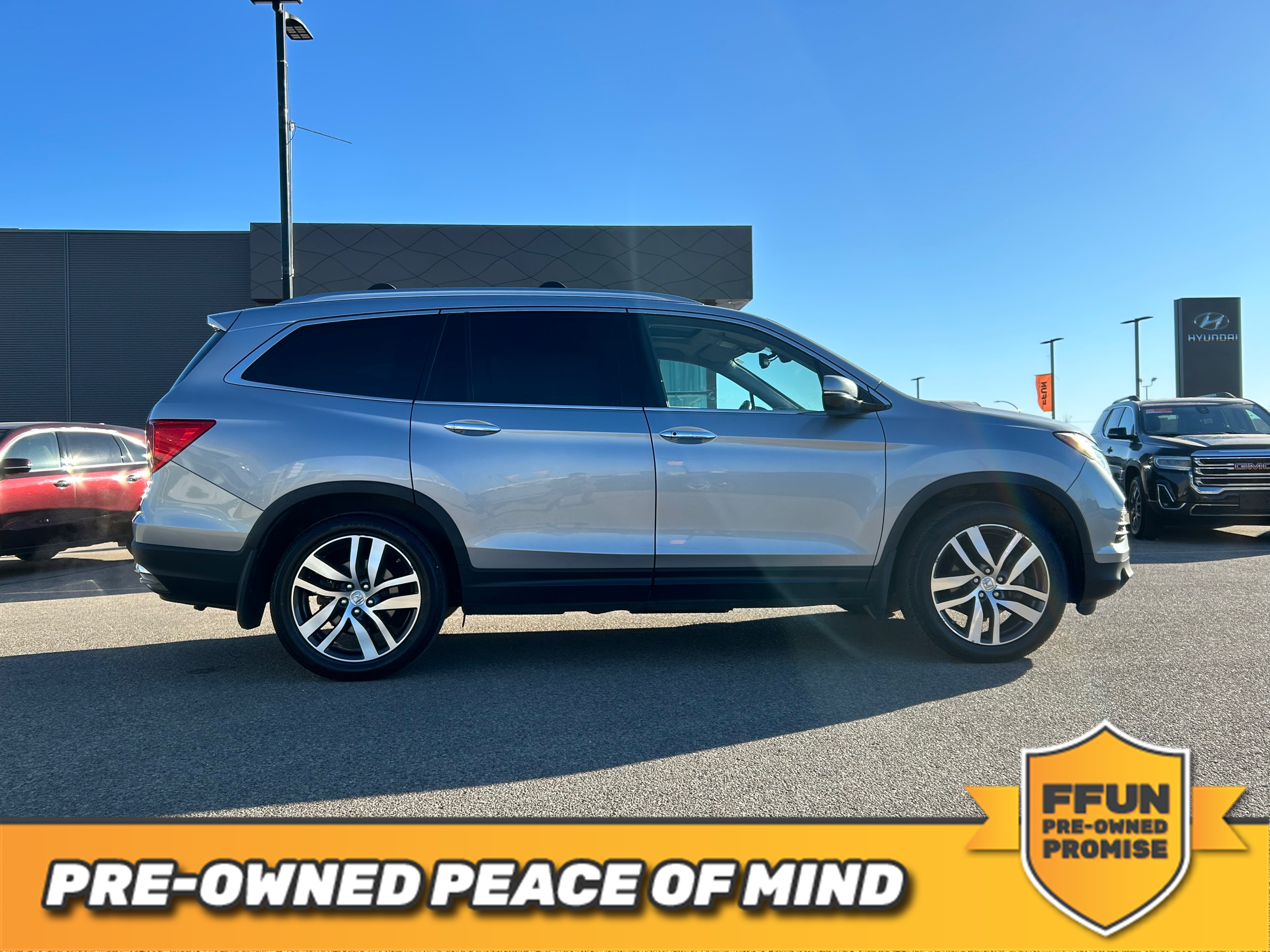 used 2018 Honda Pilot car, priced at $29,901