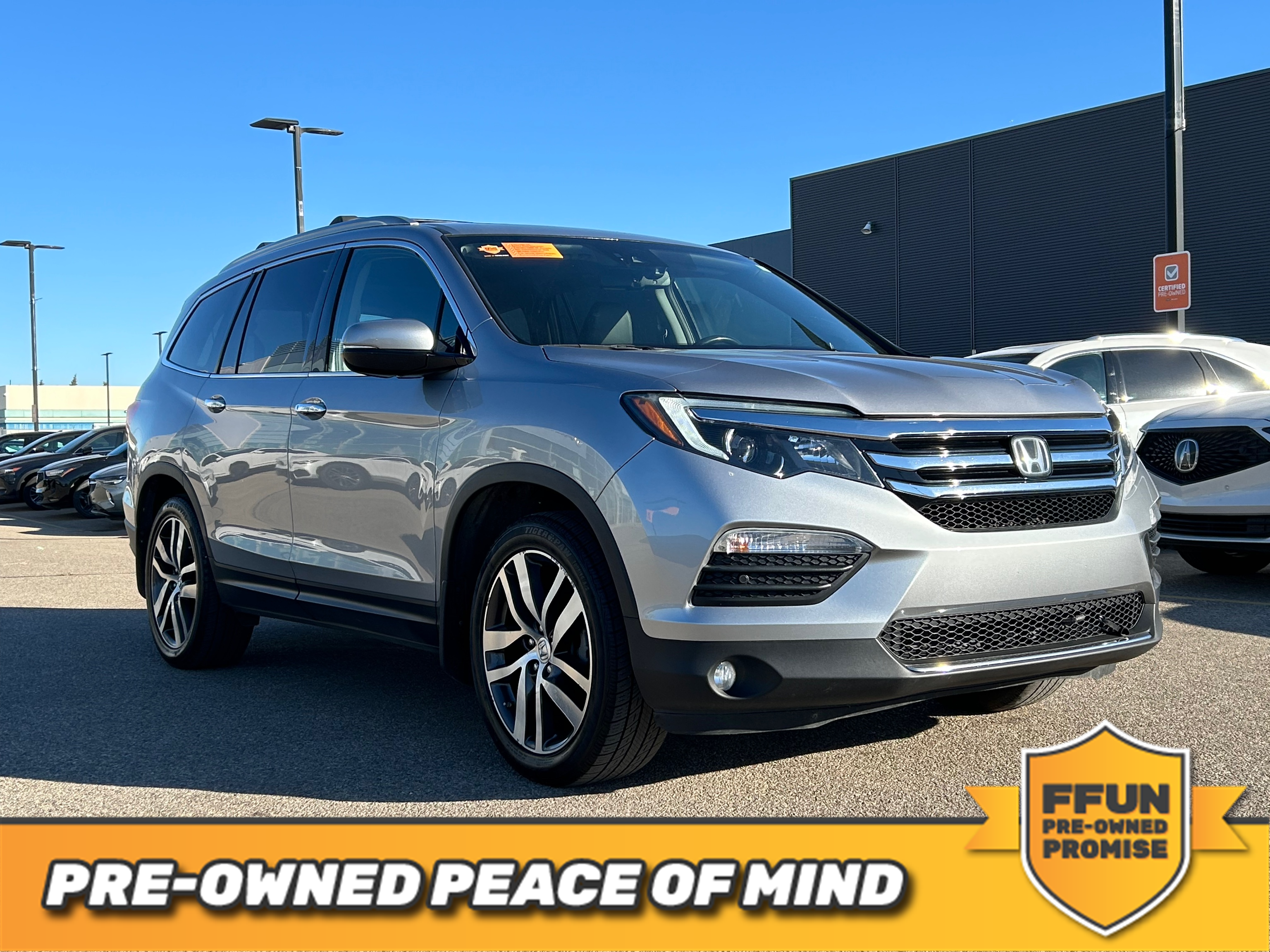 used 2018 Honda Pilot car, priced at $29,901