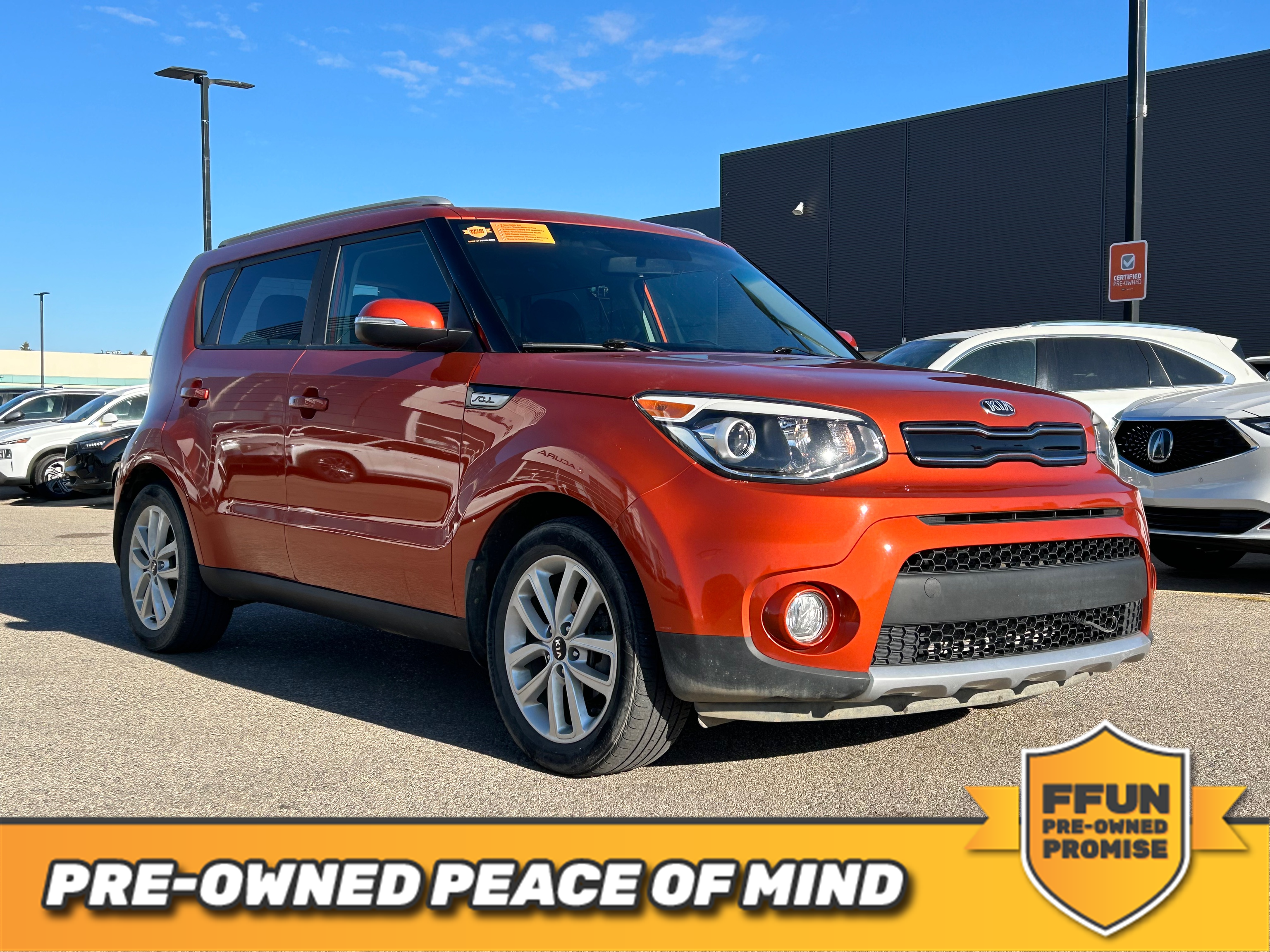 used 2018 Kia Soul car, priced at $17,256