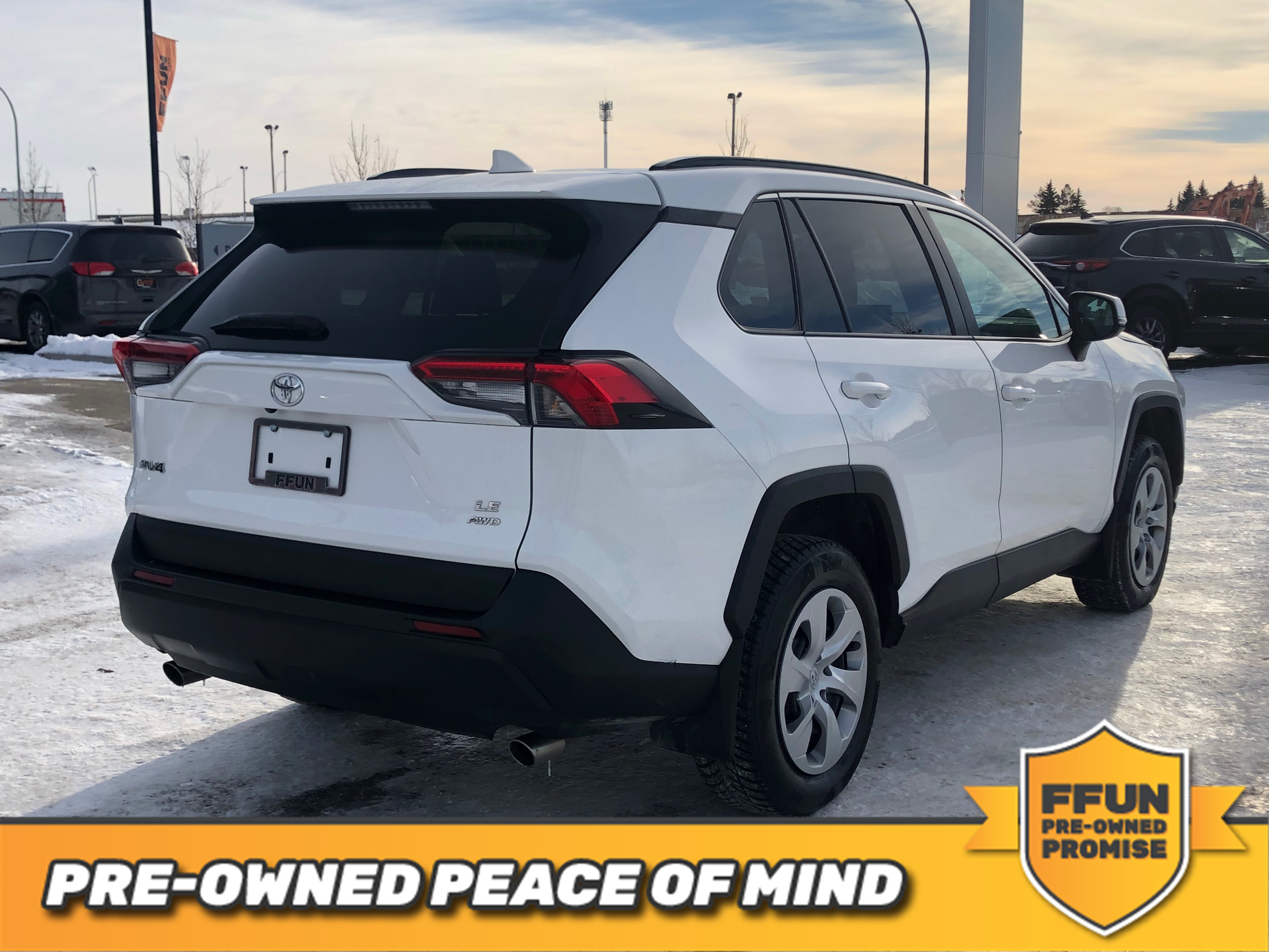 used 2021 Toyota RAV4 car, priced at $31,405