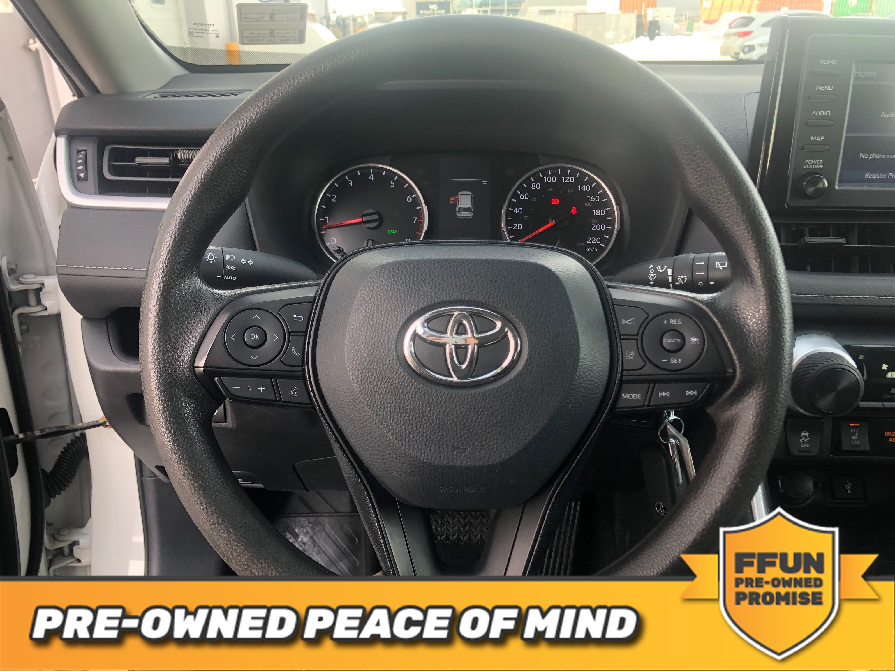 used 2021 Toyota RAV4 car, priced at $31,405