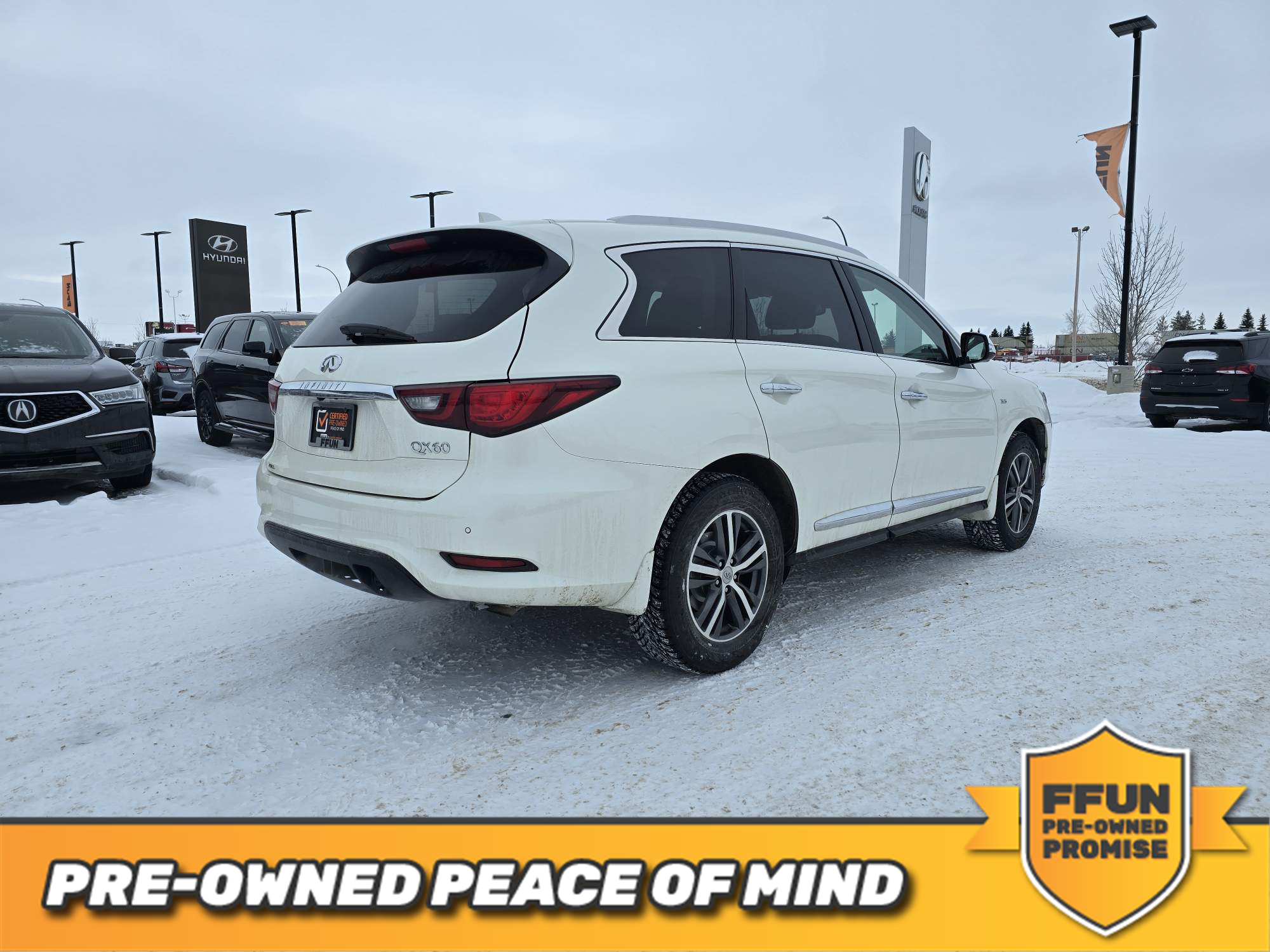 used 2018 INFINITI QX60 car, priced at $25,597