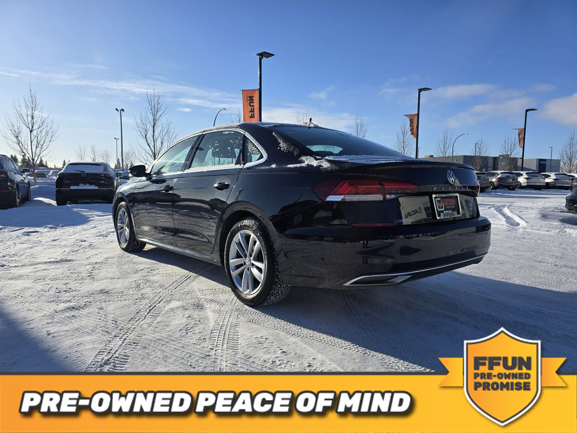 used 2021 Volkswagen Passat car, priced at $23,949