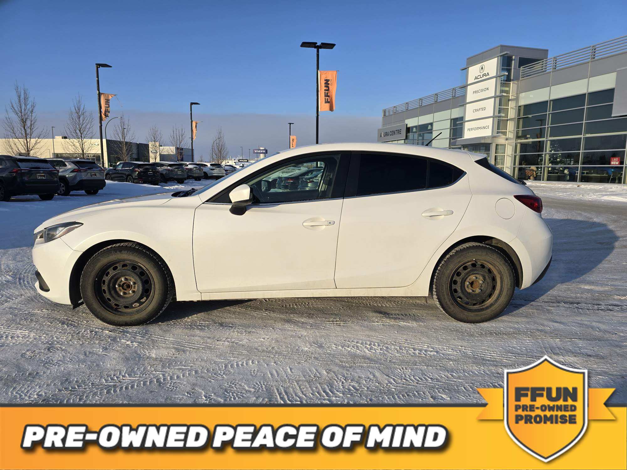 used 2015 Mazda 3 car, priced at $12,388