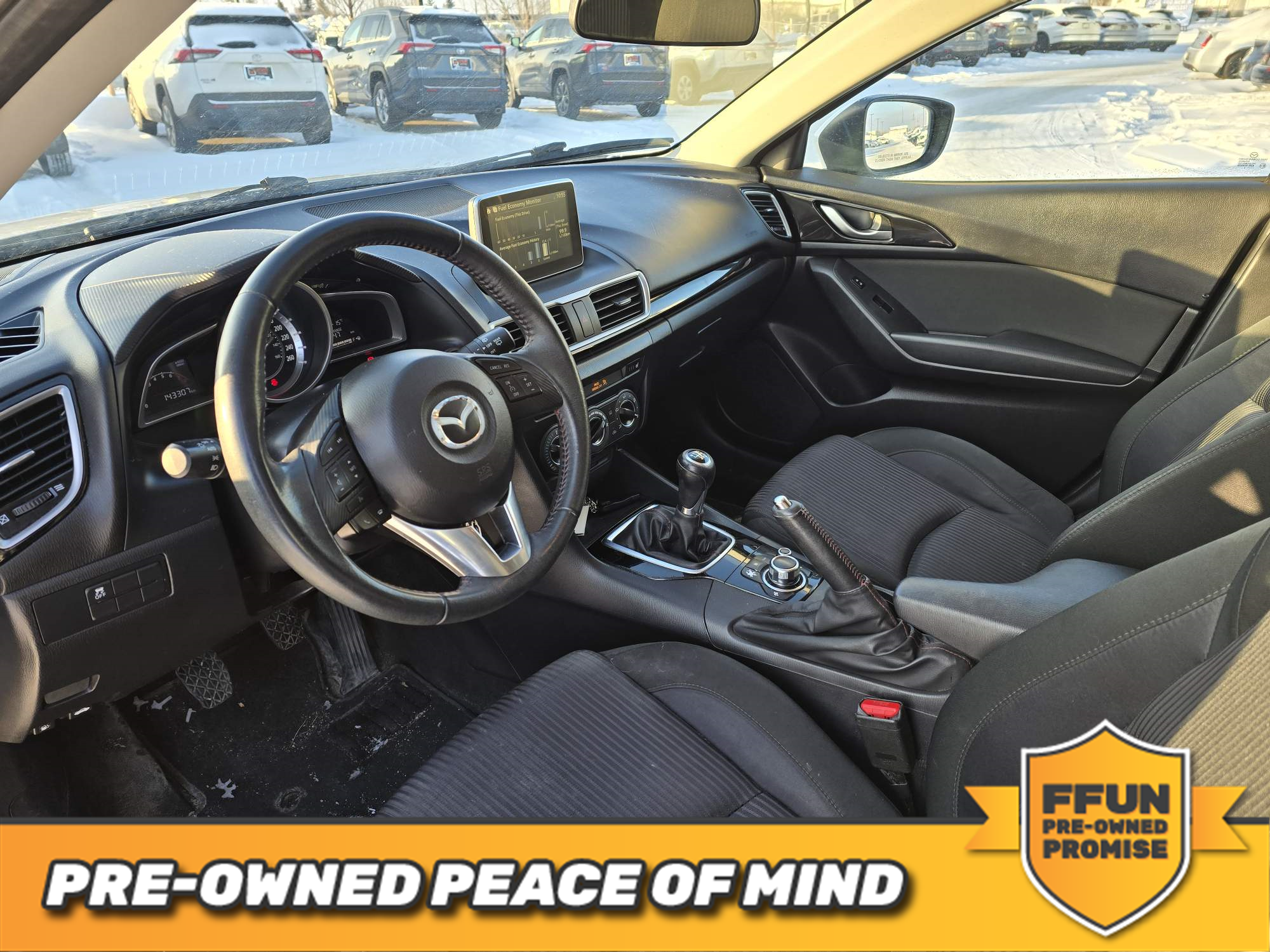 used 2015 Mazda 3 car, priced at $12,388