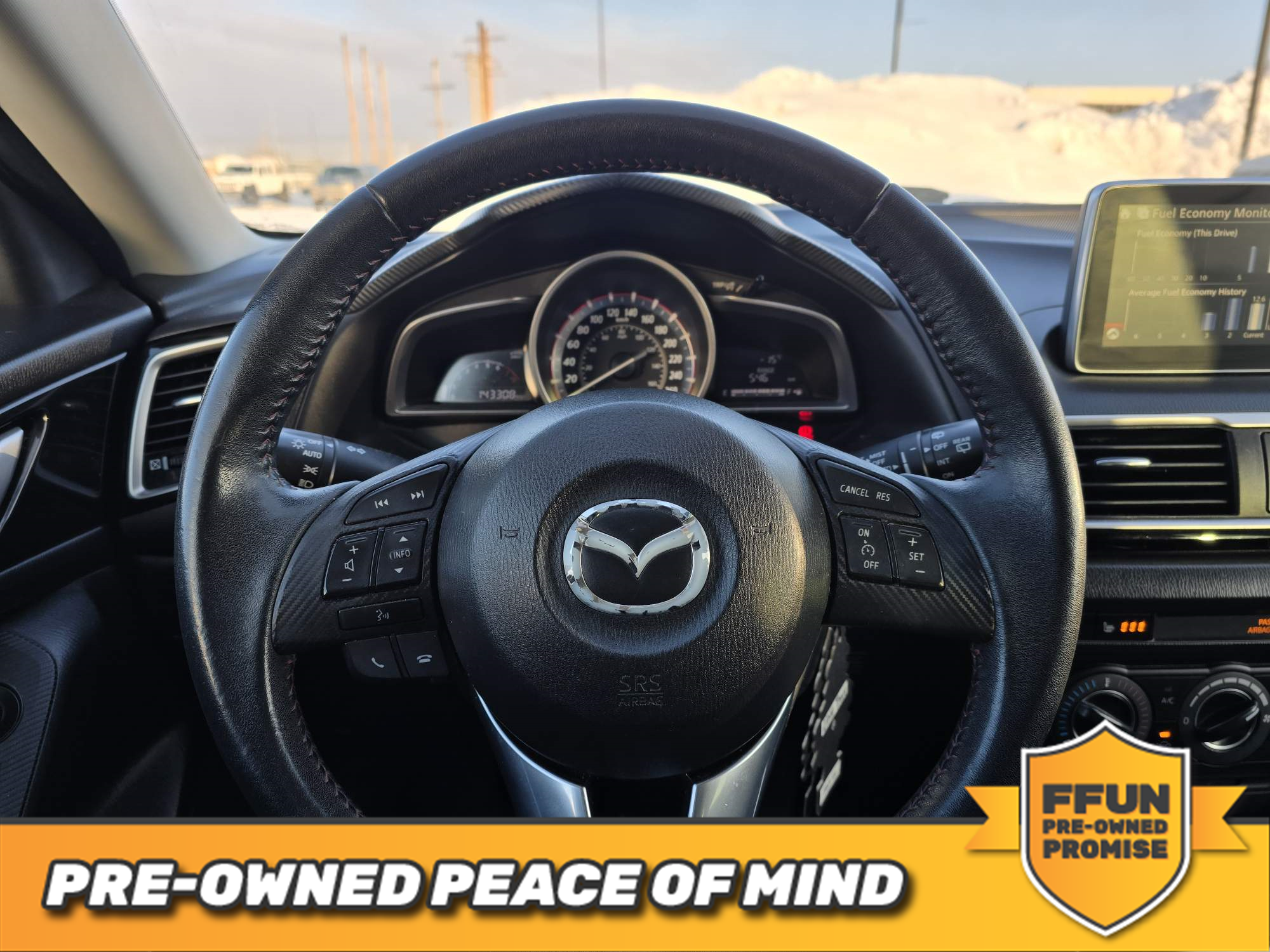 used 2015 Mazda 3 car, priced at $12,388