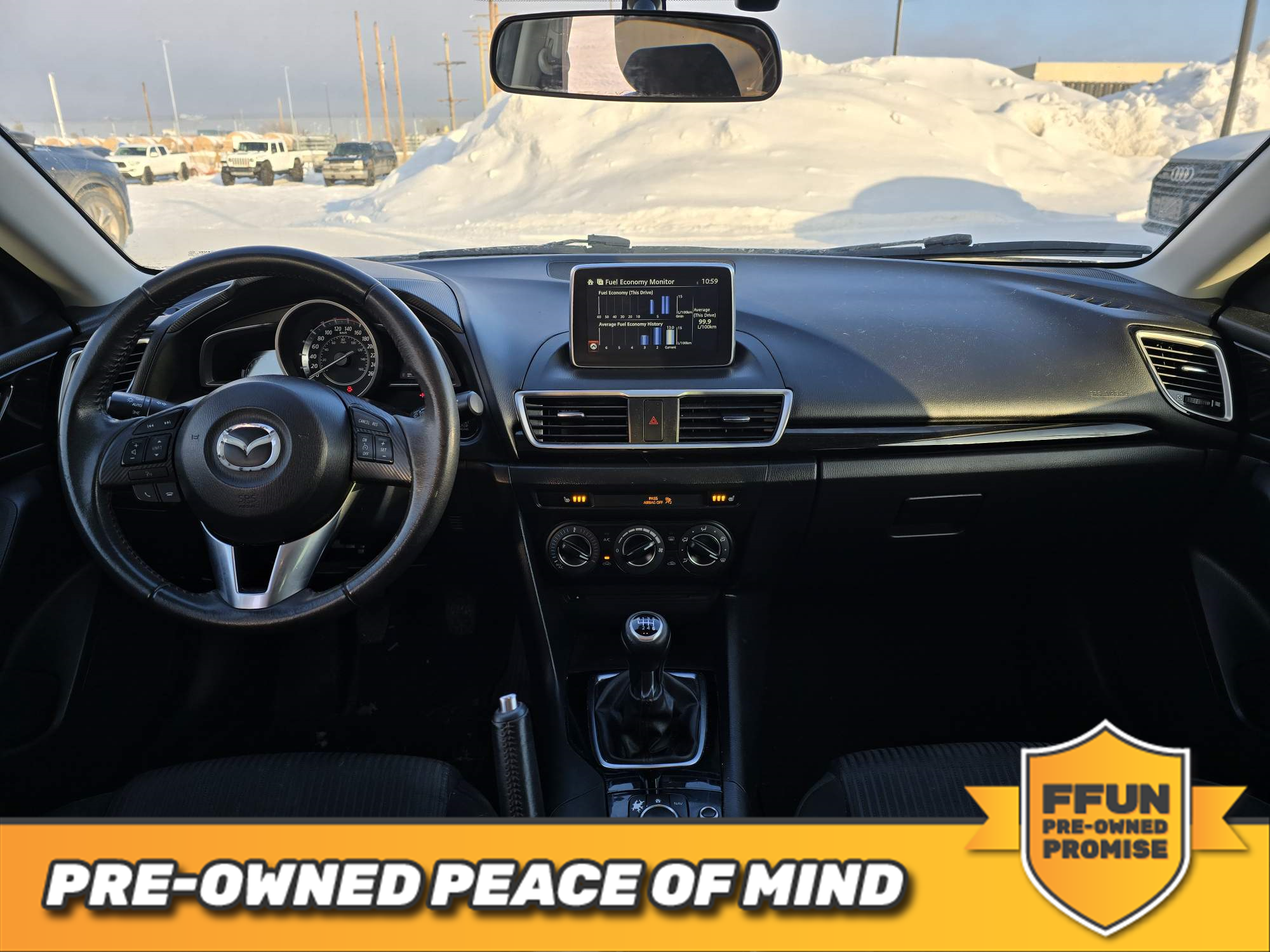 used 2015 Mazda 3 car, priced at $12,388